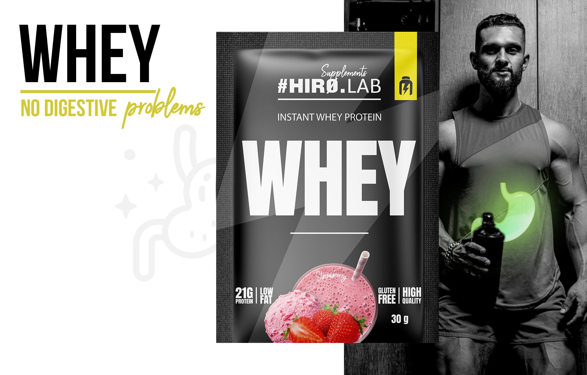 Instant Whey Protein vanilla