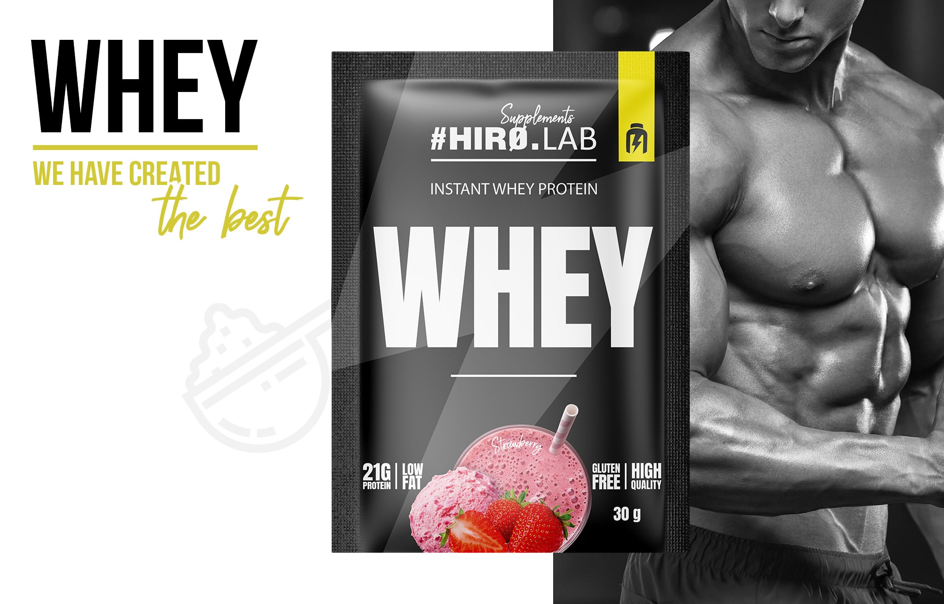 Instant Whey Protein vanilla
