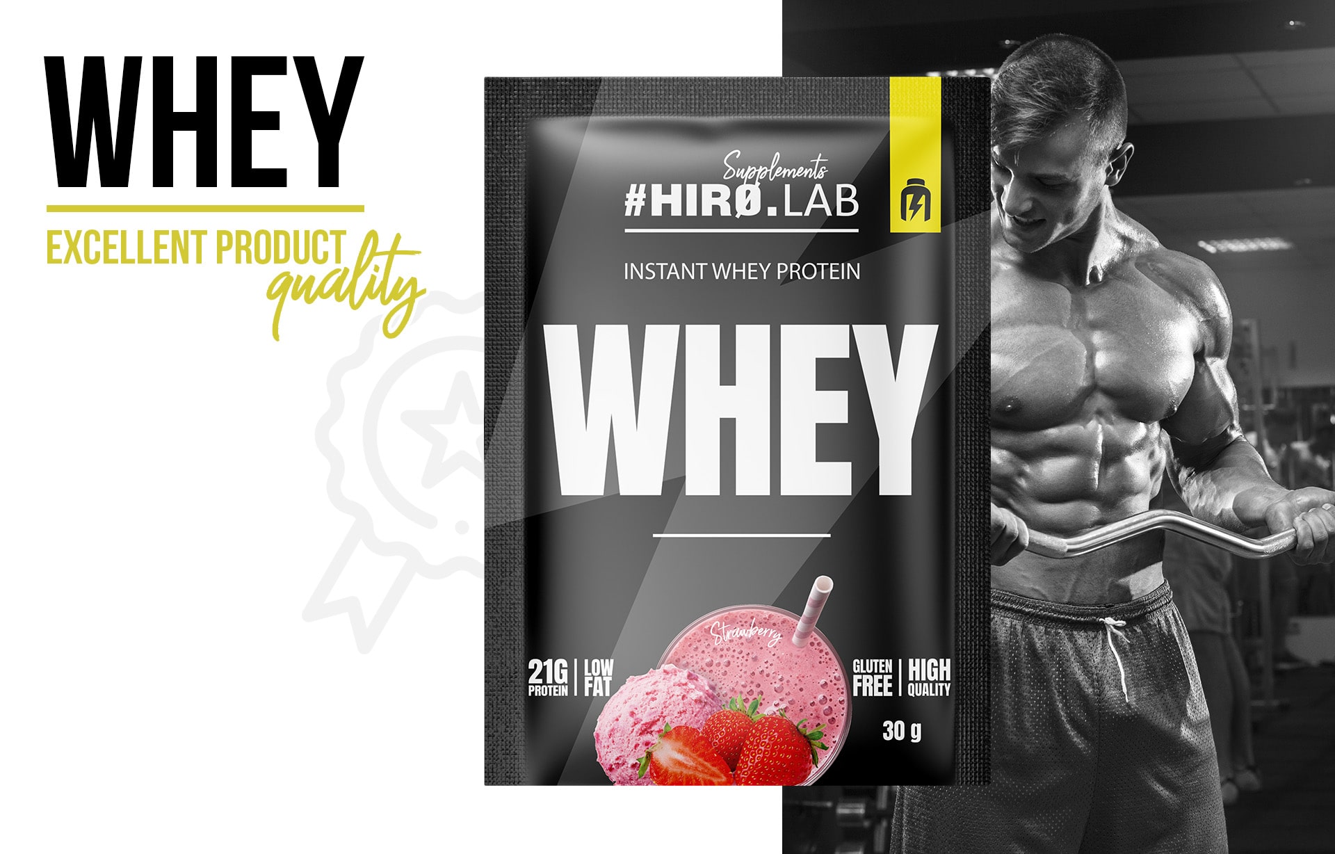Instant Whey Protein vanilla