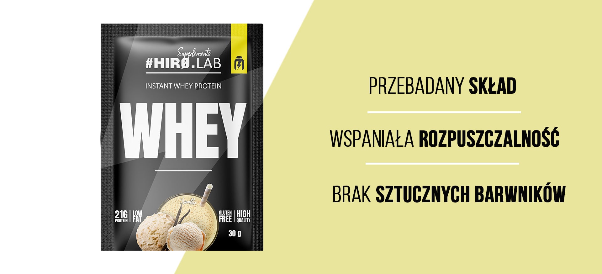 Instant Whey Protein vanilla