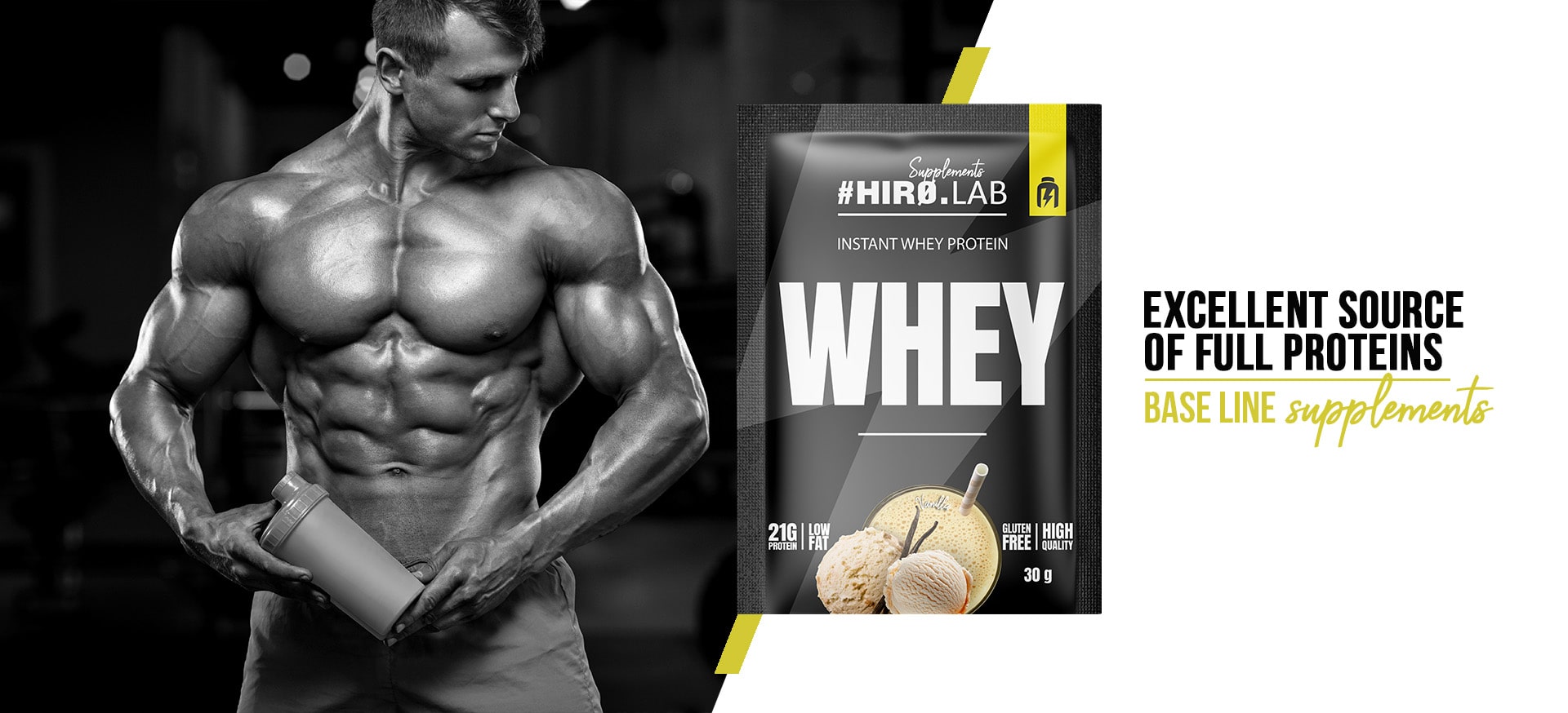 Instant Whey Protein vanilla