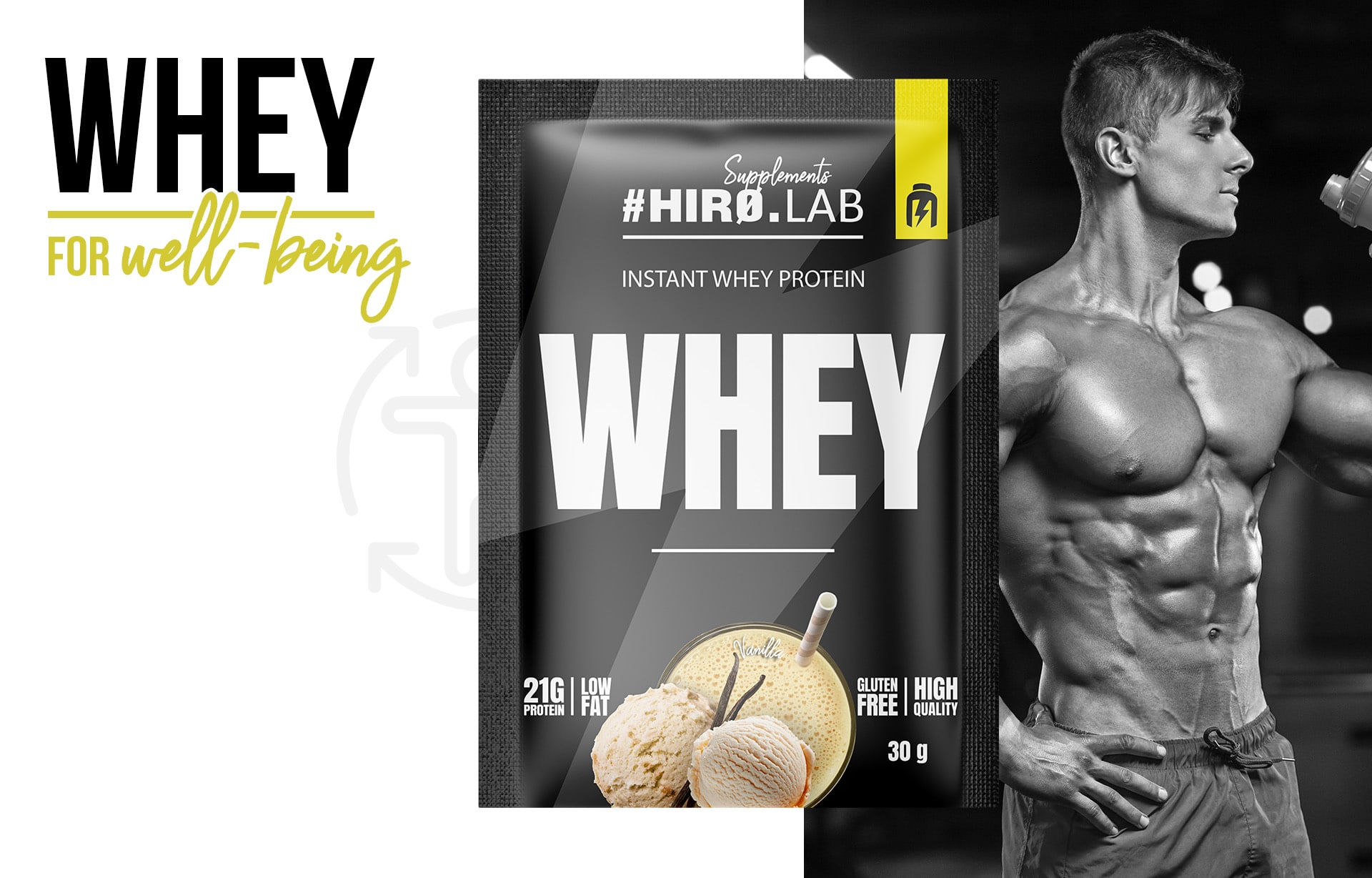 Instant Whey Protein vanilla