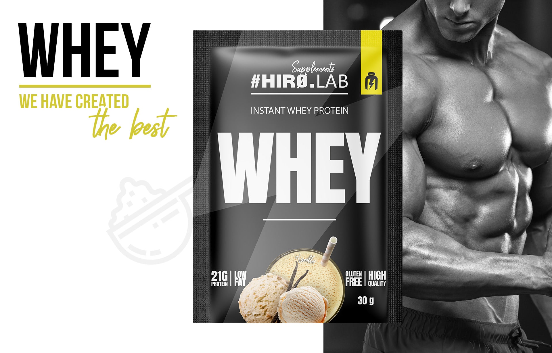 Instant Whey Protein vanilla