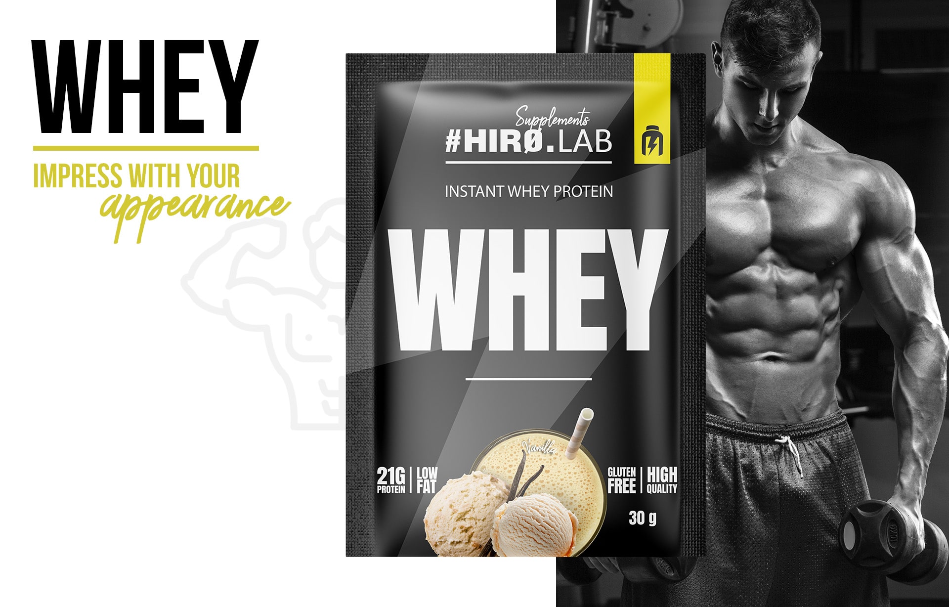 Instant Whey Protein vanilla