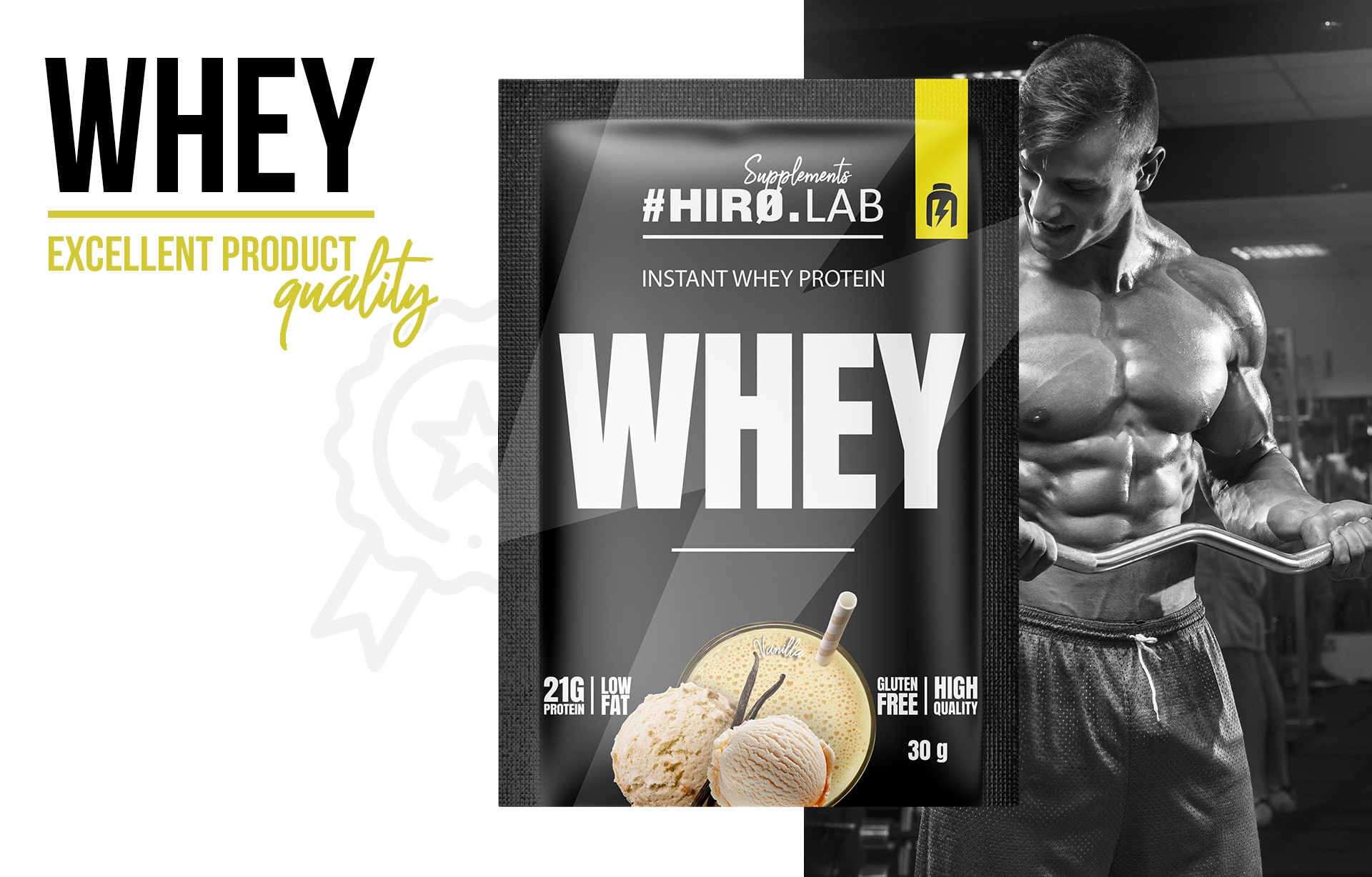 Instant Whey Protein vanilla