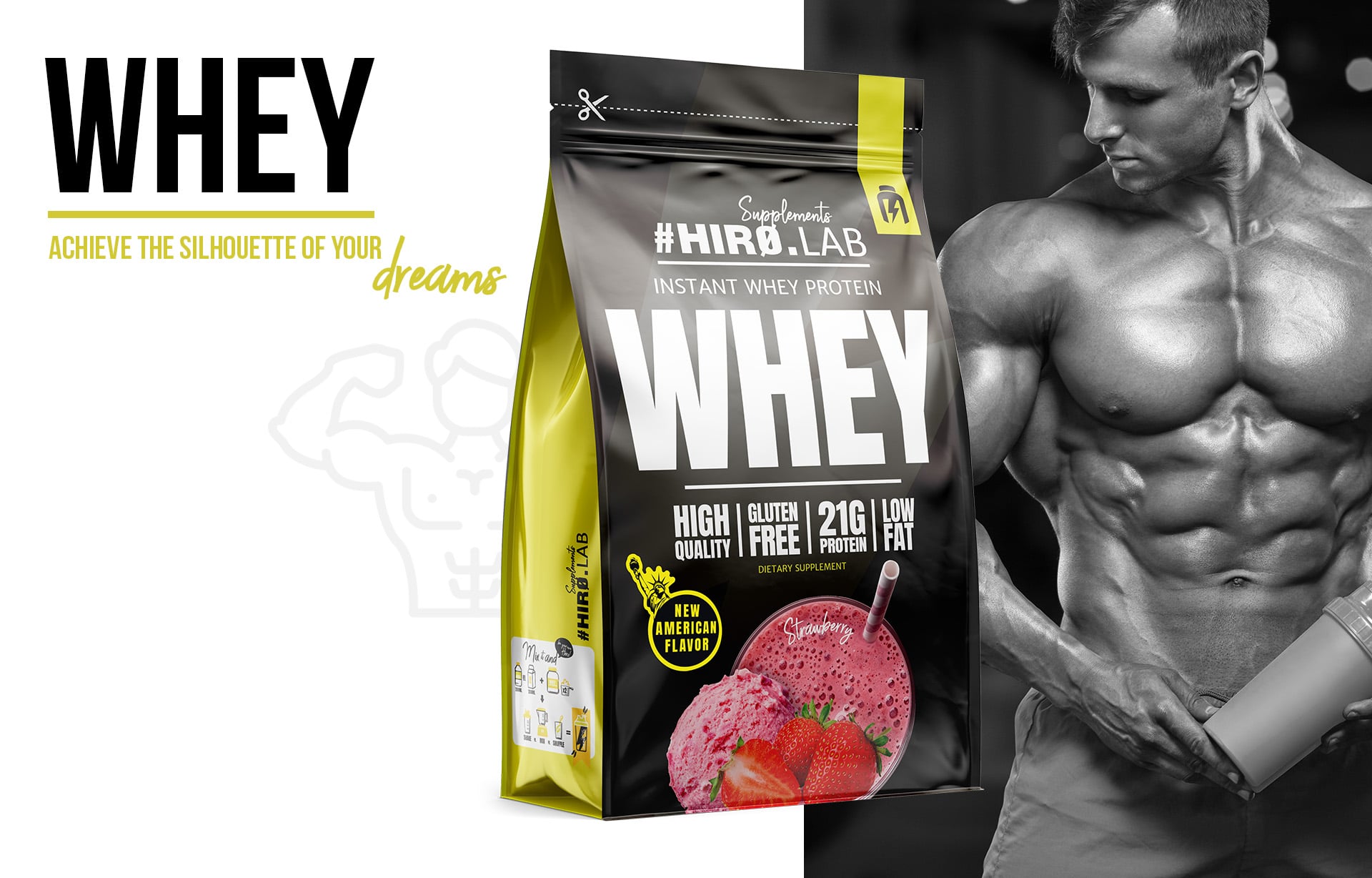 Instant Whey Protein vanilla