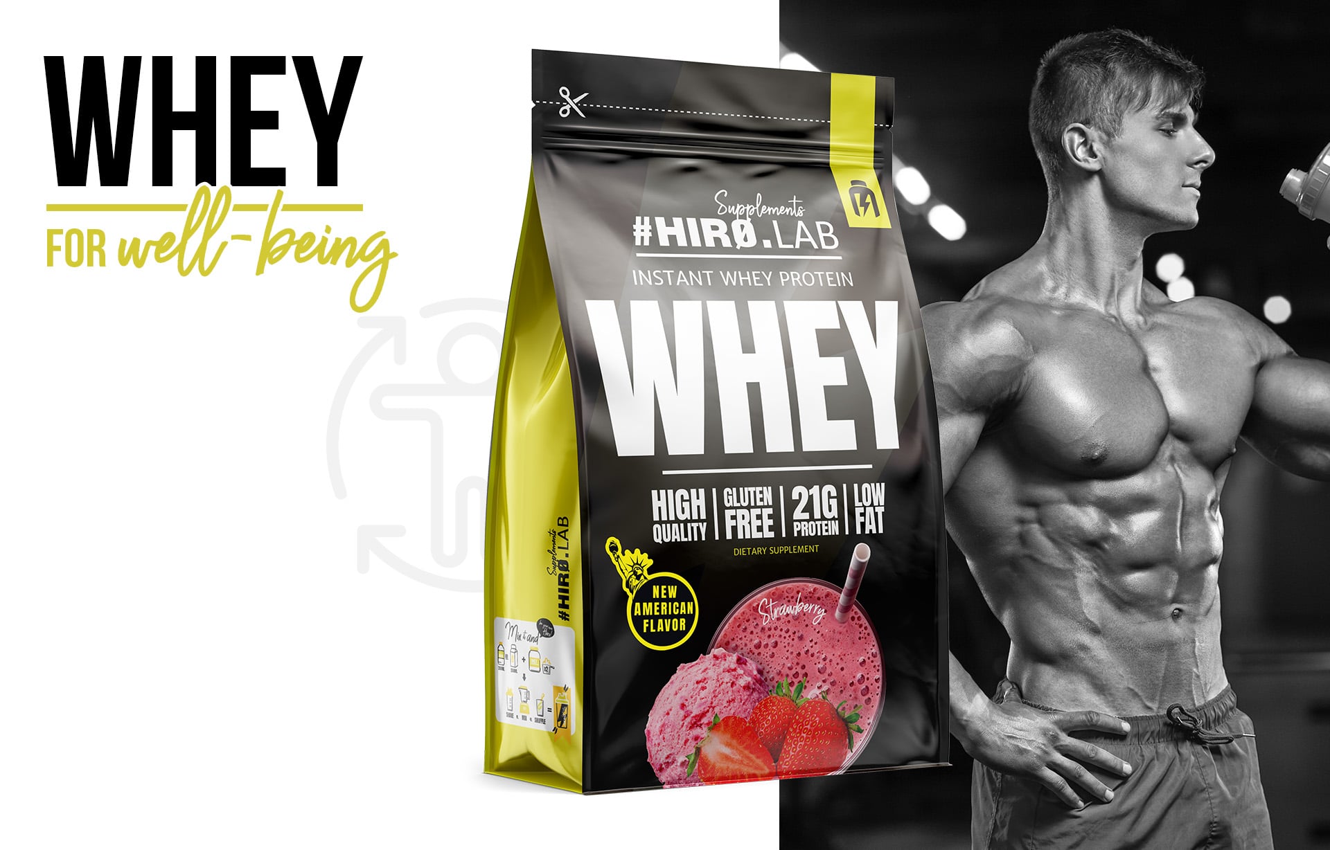 Instant Whey Protein vanilla
