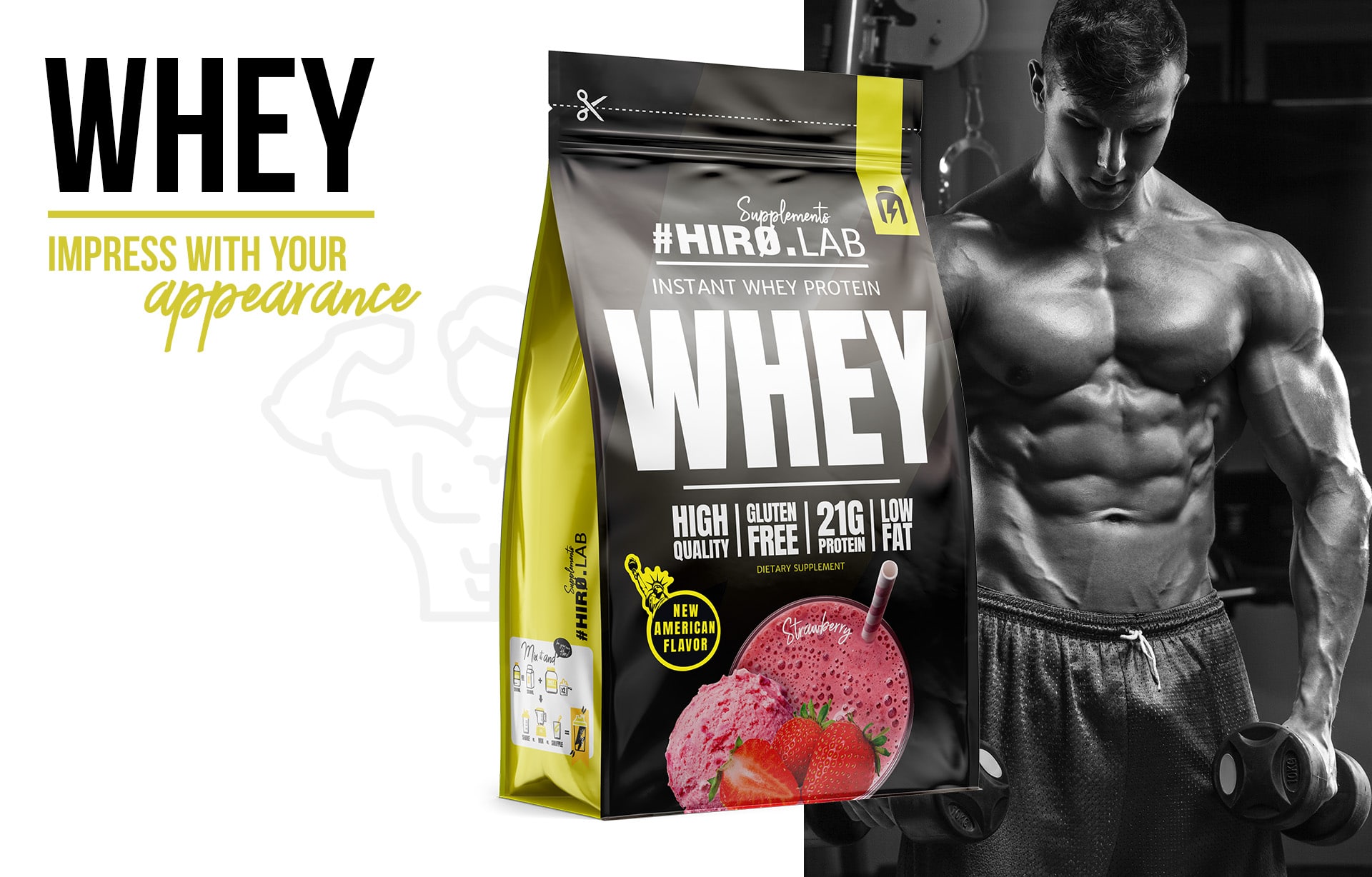 Instant Whey Protein vanilla