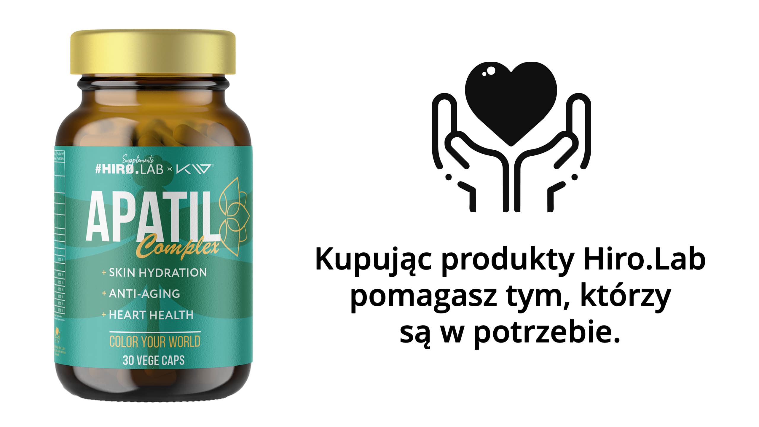 Hiro.Lab x Kamila Wybrańczyk - Apatil Complex - nawilżenie skóry, adaptogeny