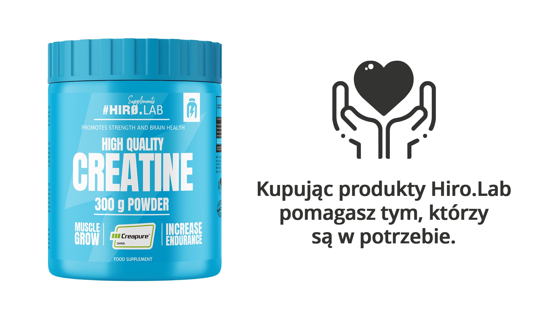 Hiro.Lab - Creapure - patentierter Kreatin-Monohydrat 200 MESH