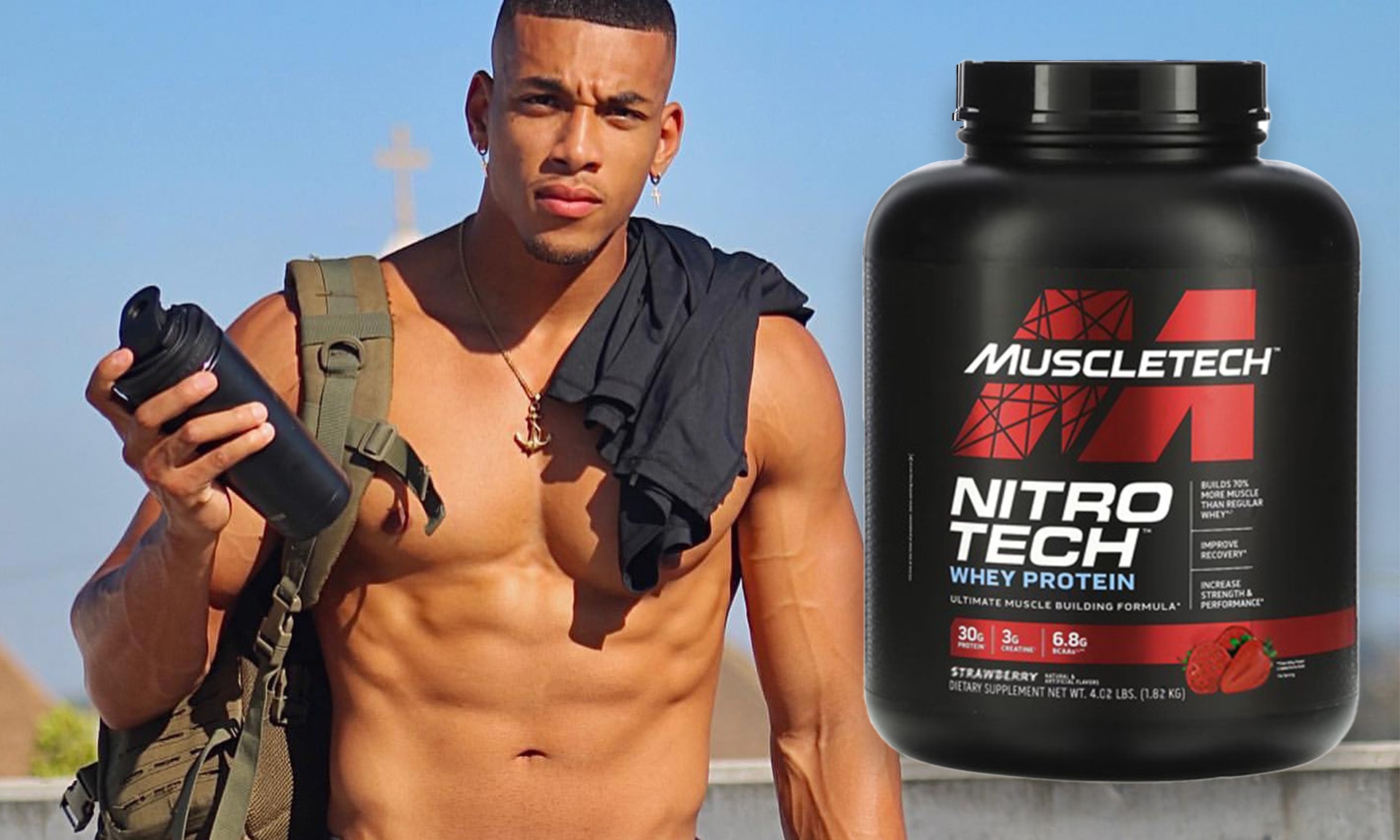 MuscleTech - odżywka białkowa waniliowa - 1810g