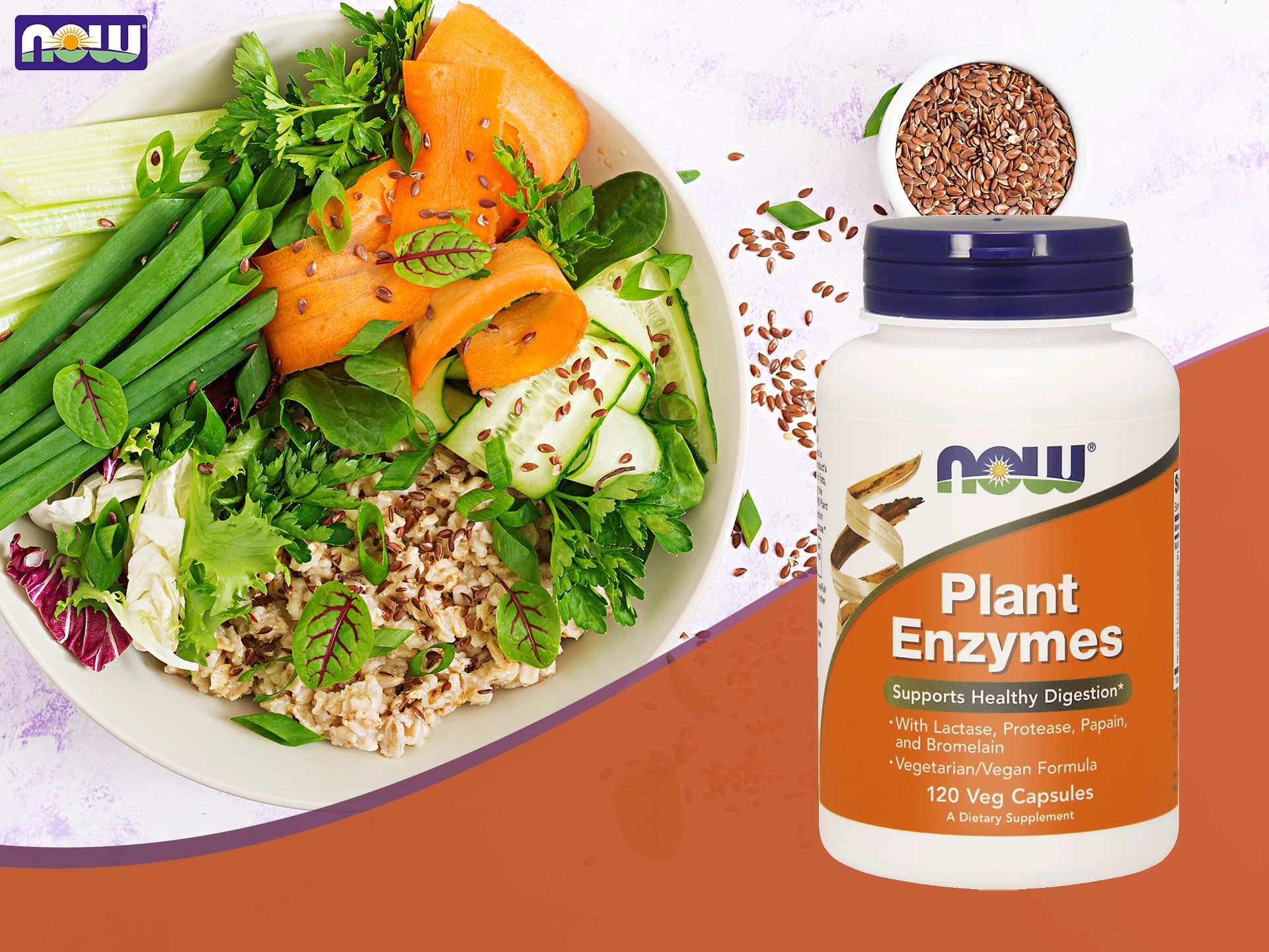 NOW - Plant Enzymes - enzymy trawienne