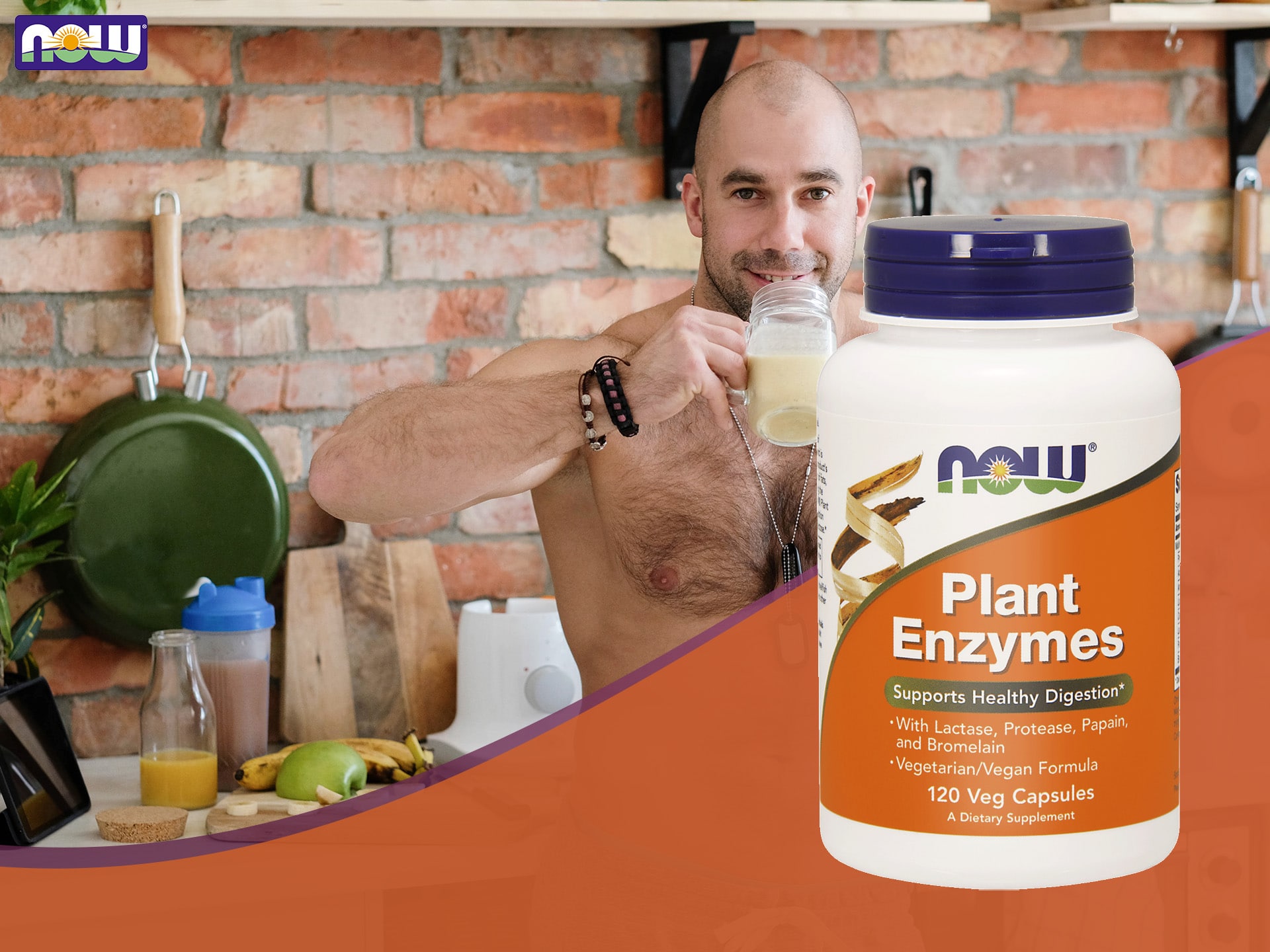 NOW - Plant Enzymes - enzymy trawienne
