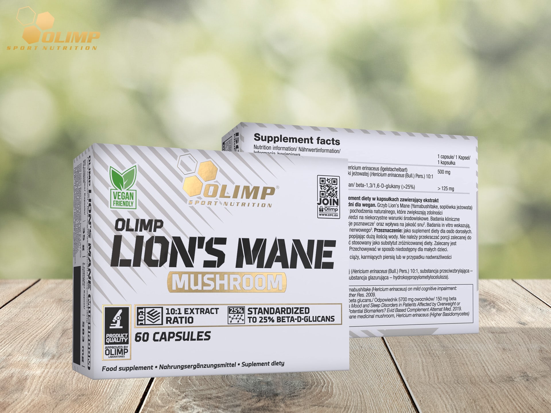 Olimp - Lion's Mane - Igel-Stachelbart