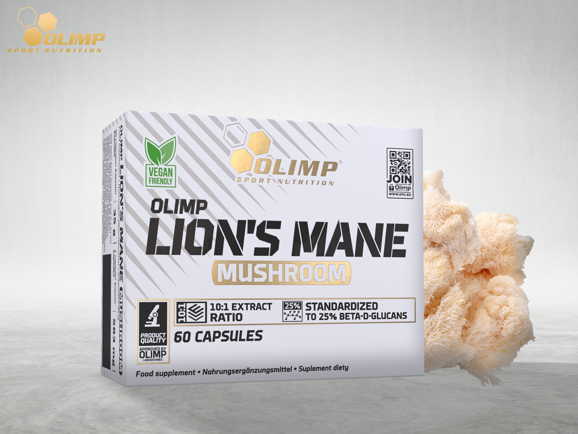 Olimp - Lion's Mane - Igel-Stachelbart