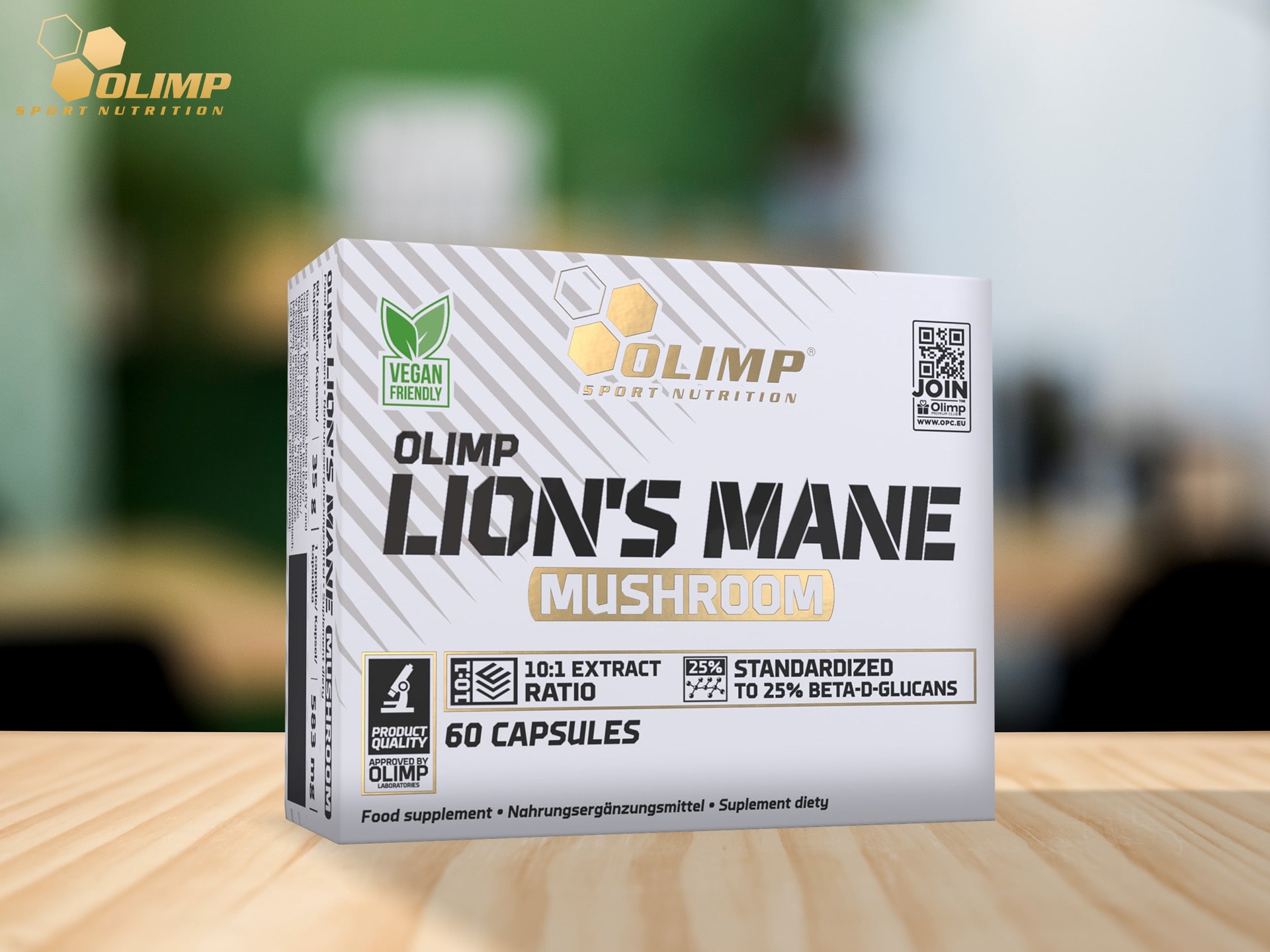 Olimp - Lion's Mane - Igel-Stachelbart