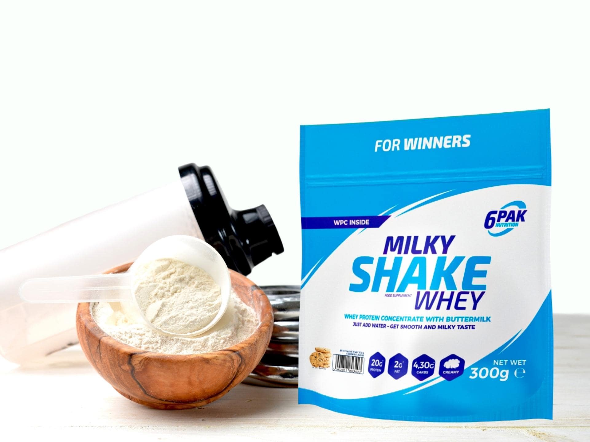 Super cremiges Proteinpulver mit Buttermilch WPC