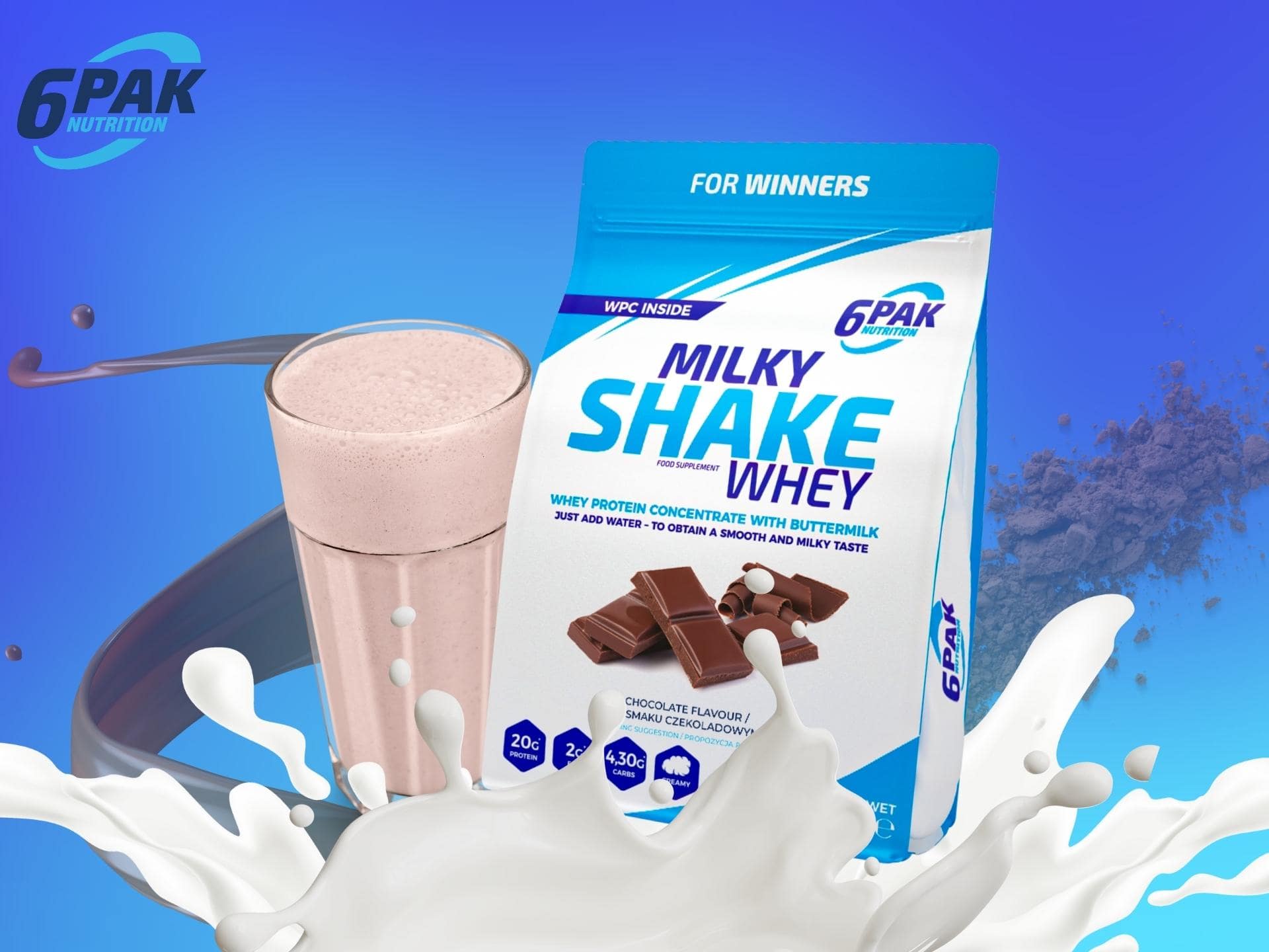 Schokoladen-Proteinshake
