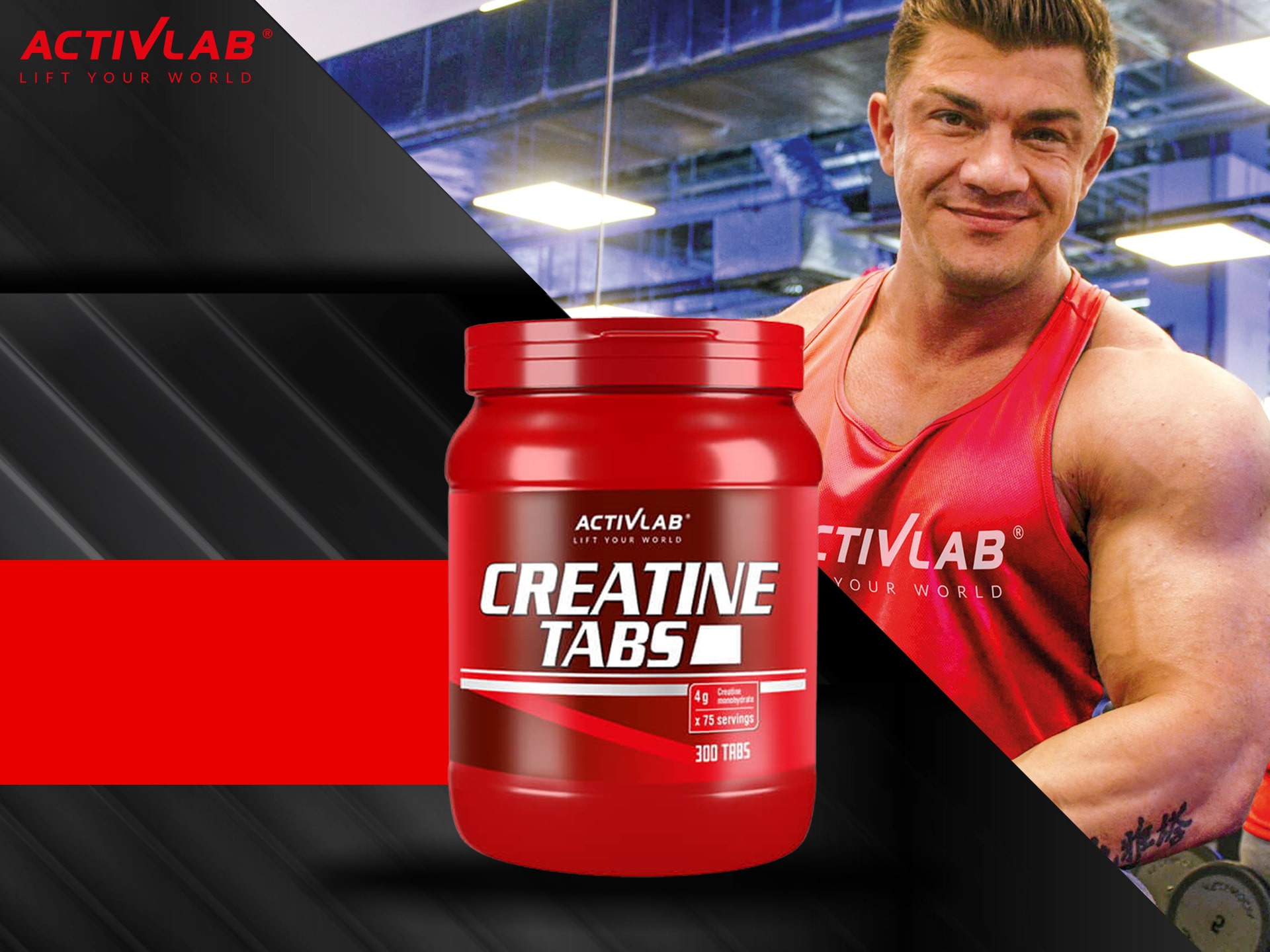 Activlab - Creatine Tabs 300tabs