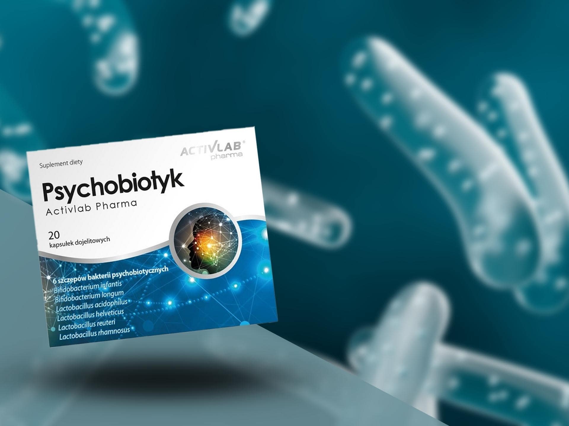 Activlab - probiotisches Präparat für gute Laune - 20 Kapseln