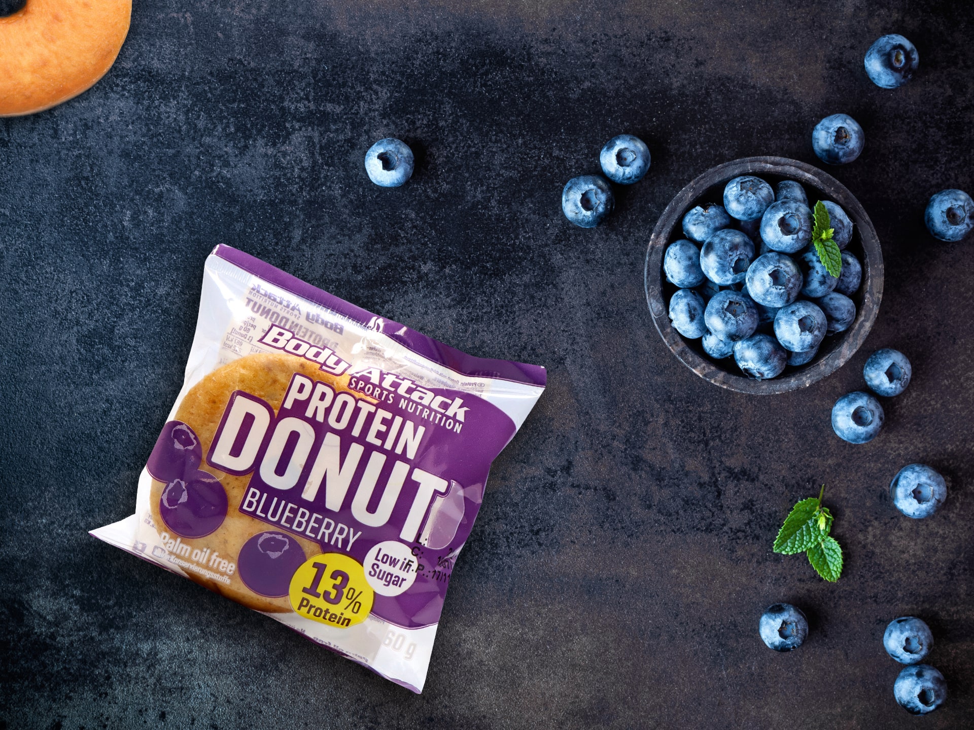 Body Attack - proteinowy donut borówkowy
