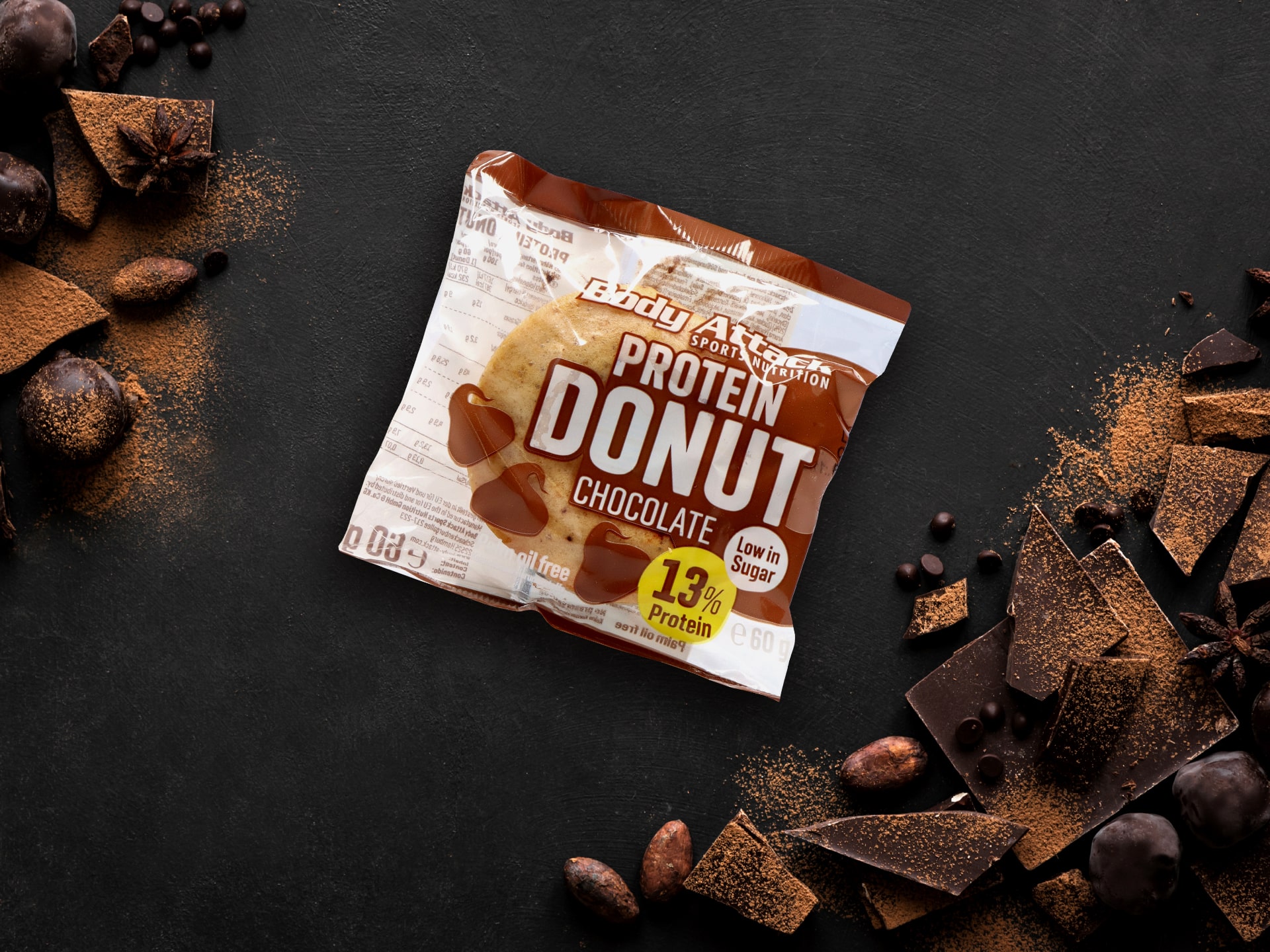 Body Attack - proteinowy donut czekoladowy