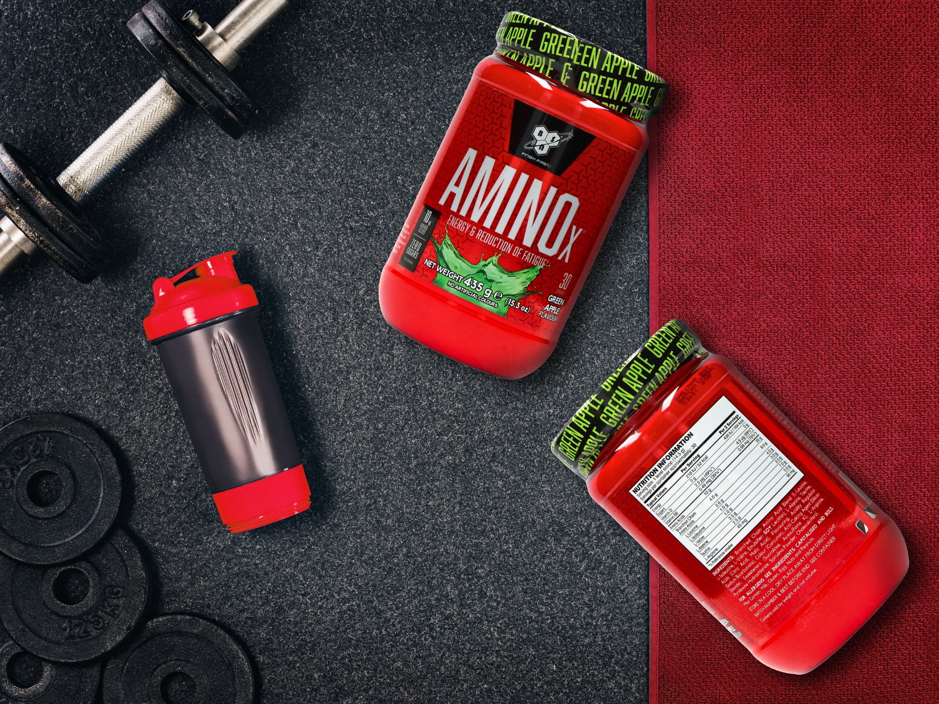 Amino X - Green Apple - 435g