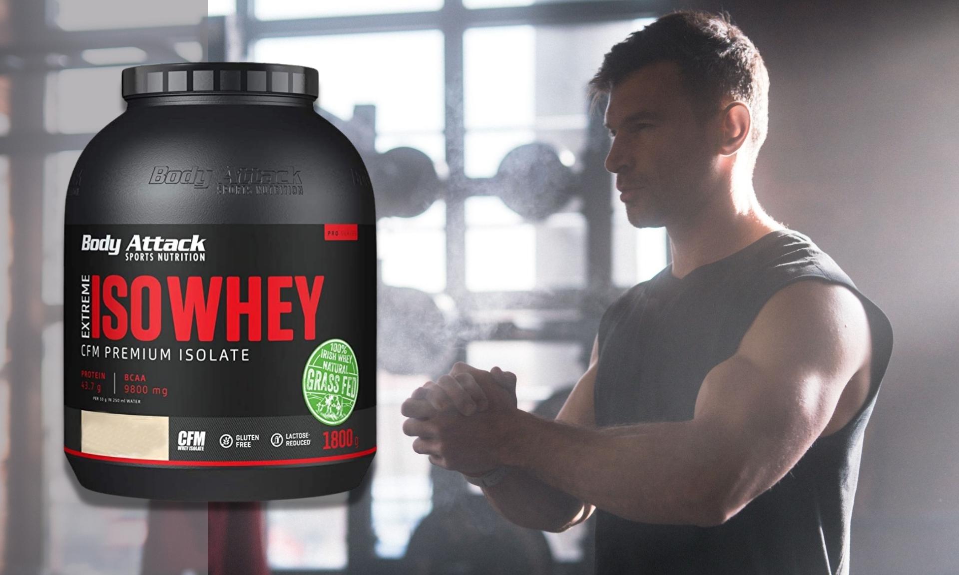 Body Attack - Molkenprotein-Isolat Gras gefüttert