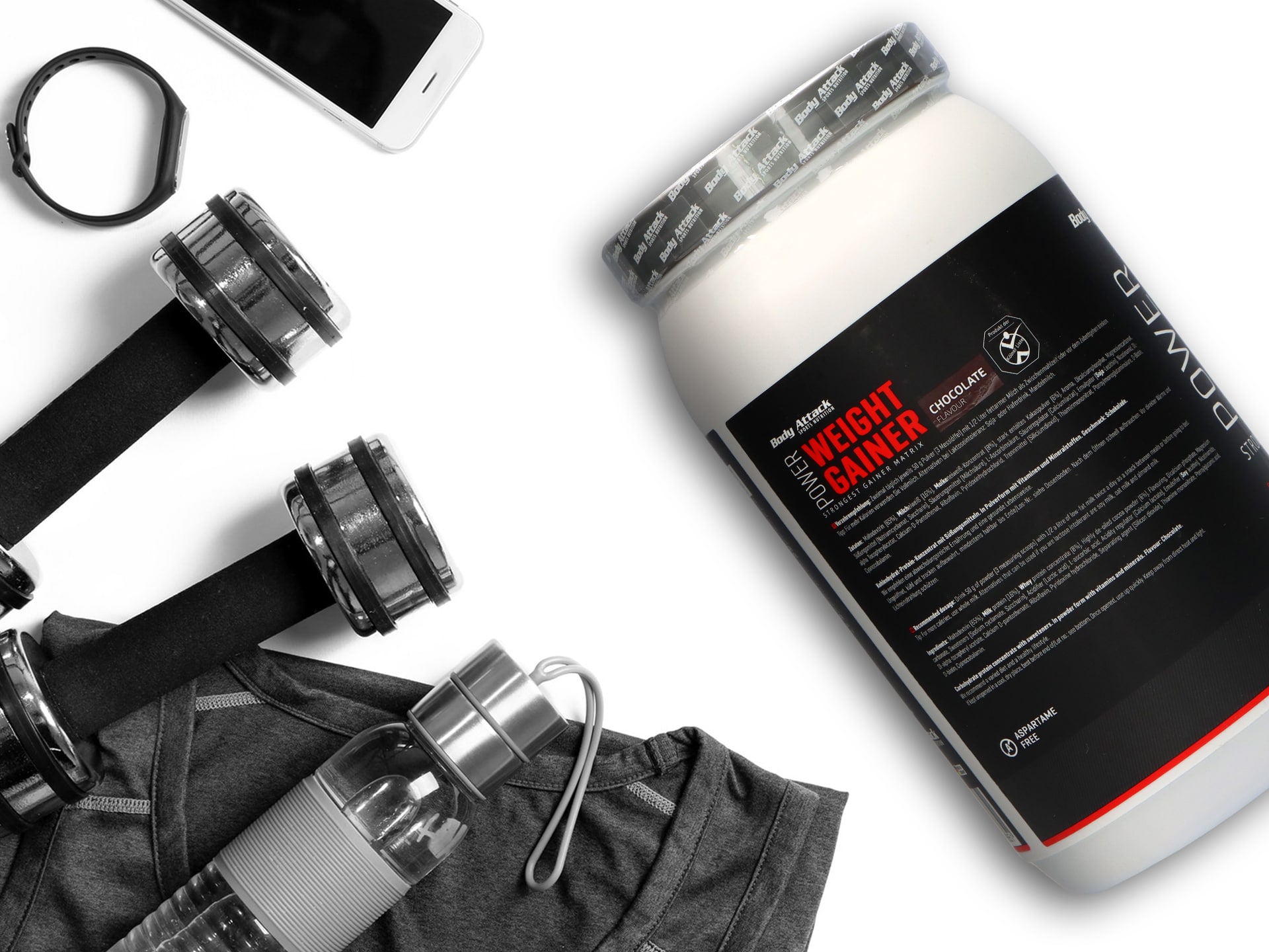 Body Attack - Power Weight Gainer - gainer czekoladowy