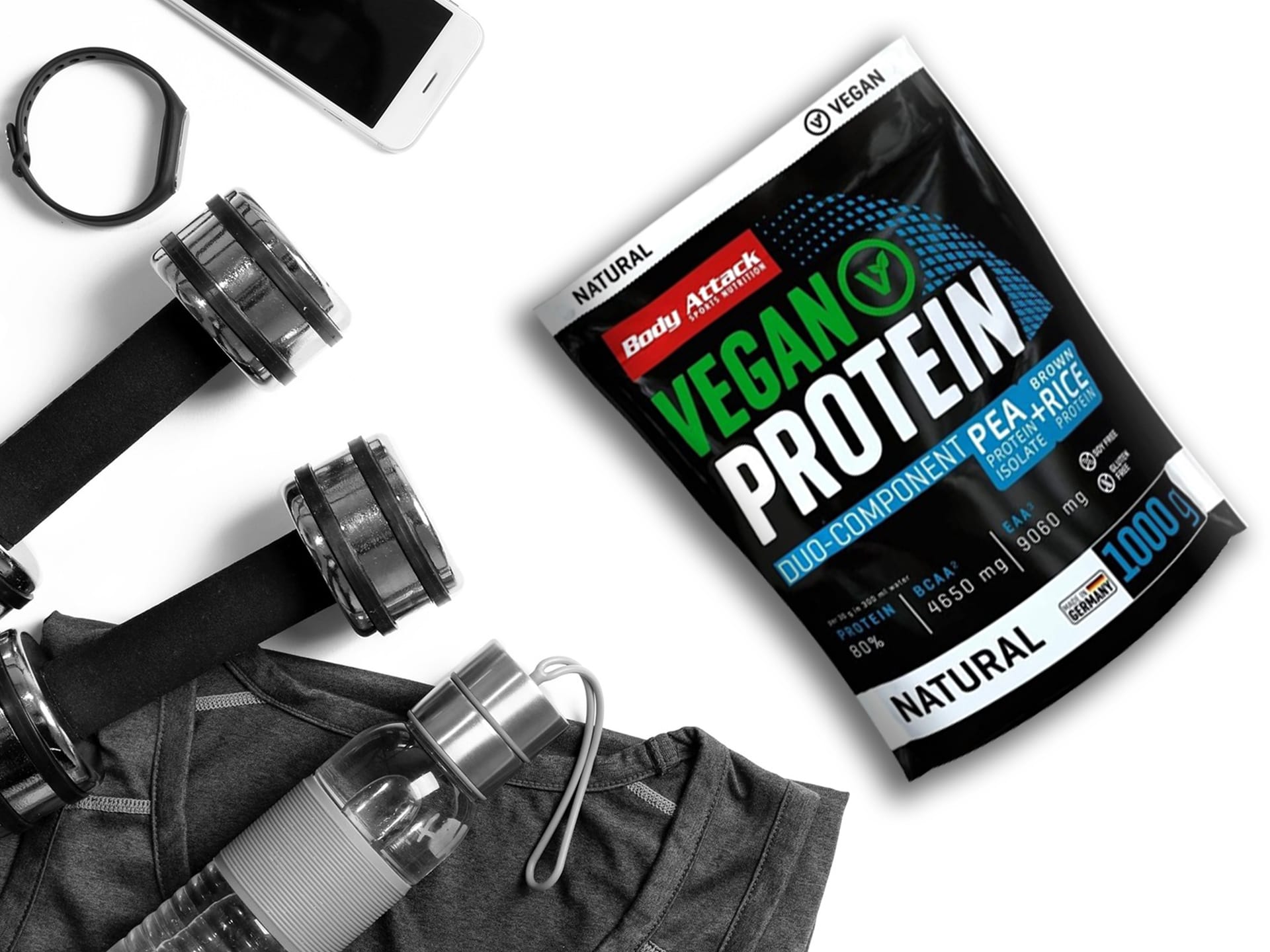 Body Attack - veganisches natürliches Protein