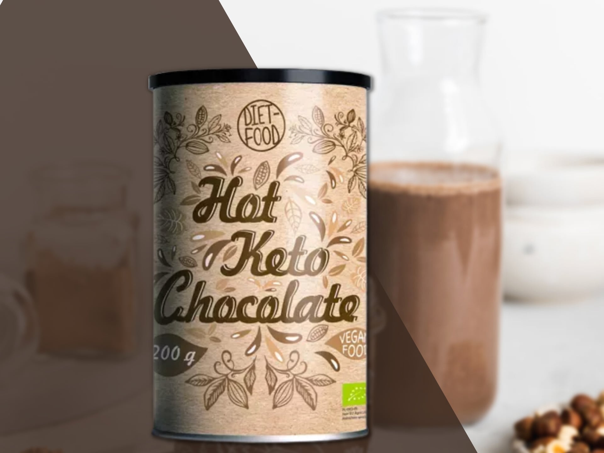 Diet Food - Heiß Keto Schokolade