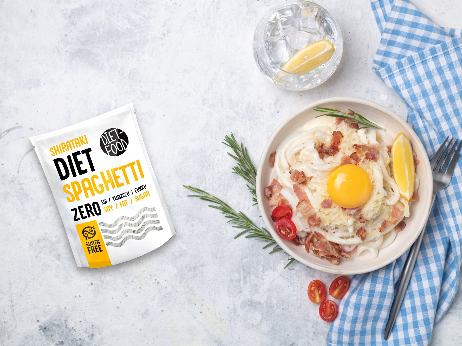 Diet Food - makaron konnyak - Diet Spaghetti