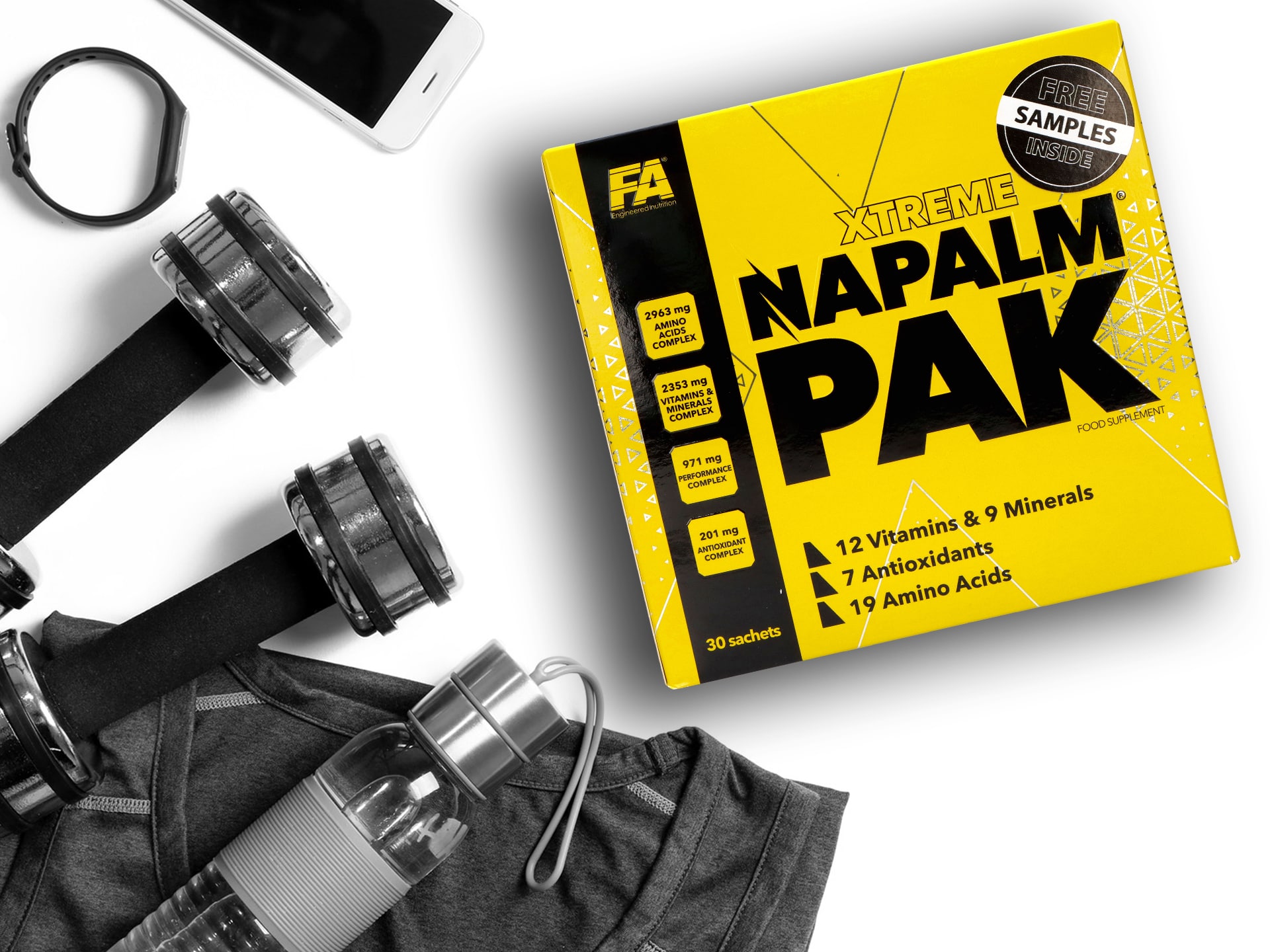 Fitness Authority - komplex vitamine, mineralien und aminosäuren Napalm Pak