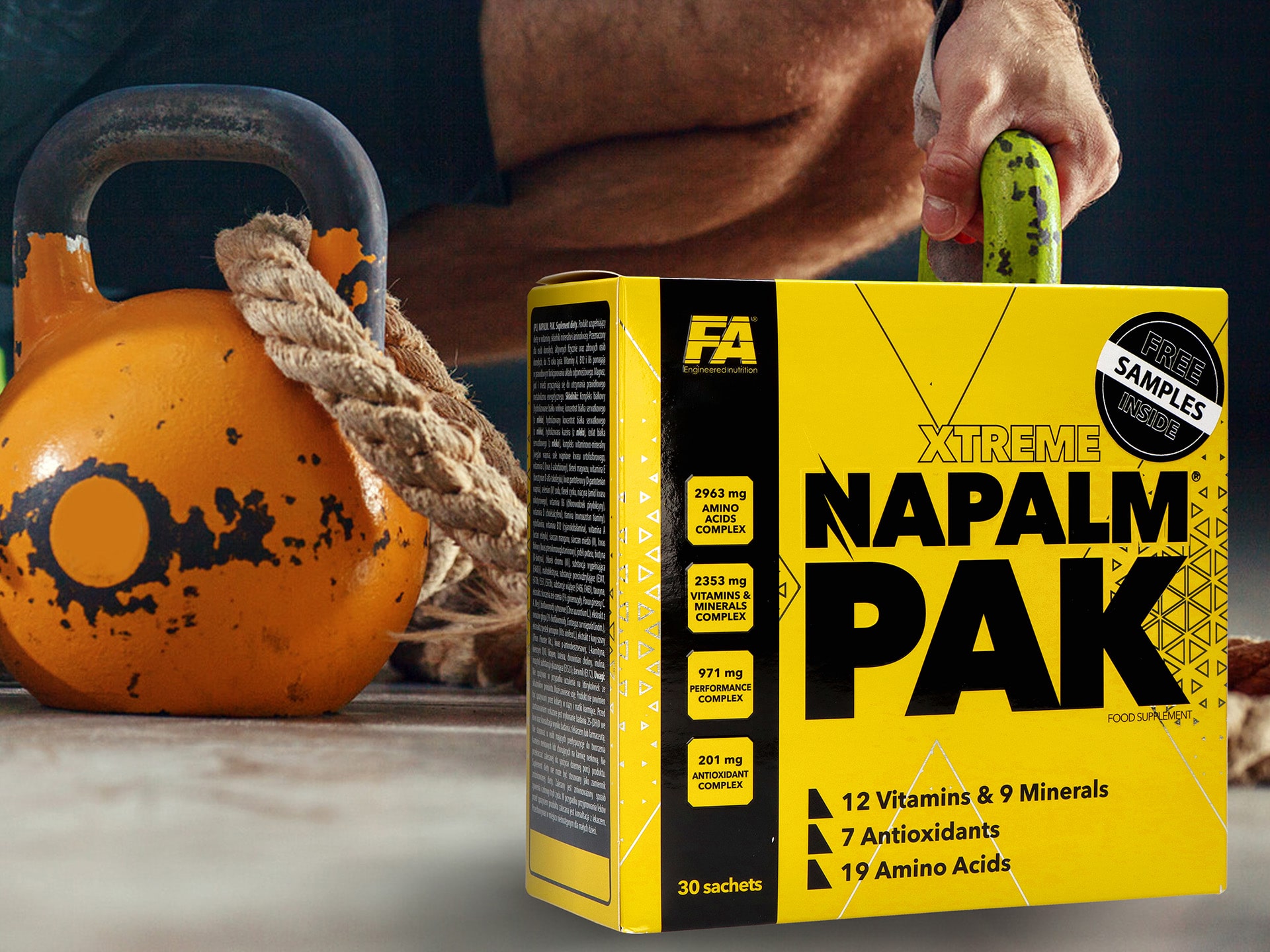 Fitness Authority - Napalm Pak - 30 Beutel