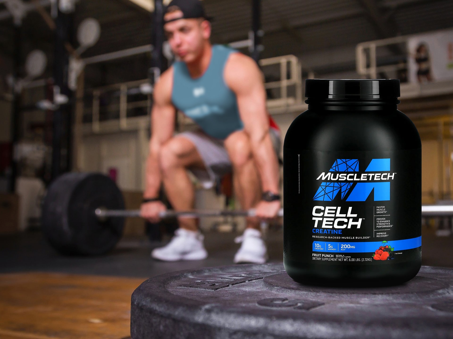 MuscleTech - Cell Tech Creatine mit Kohlenhydraten und BCAA