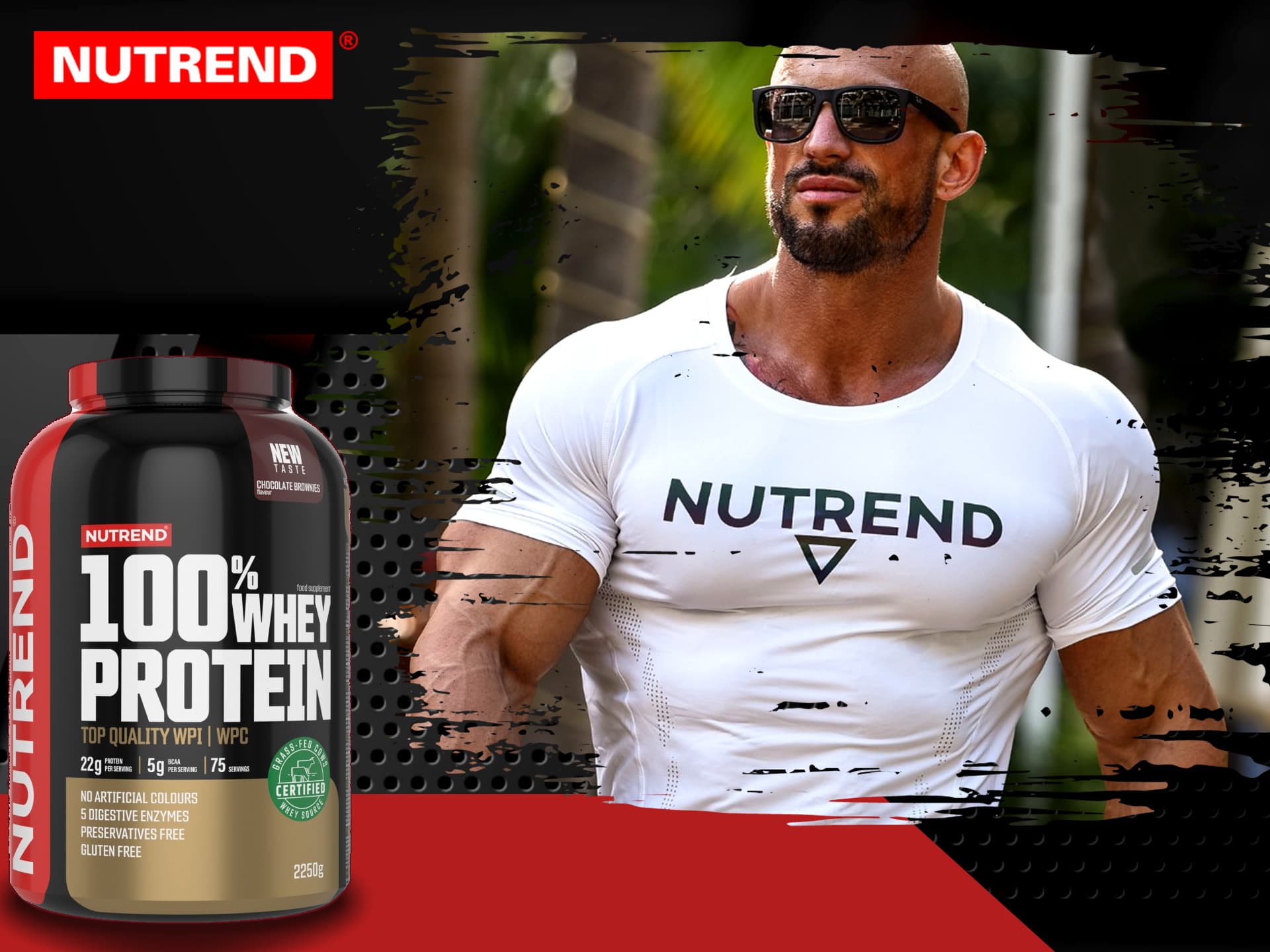Nutrend - 100% Whey Protein 