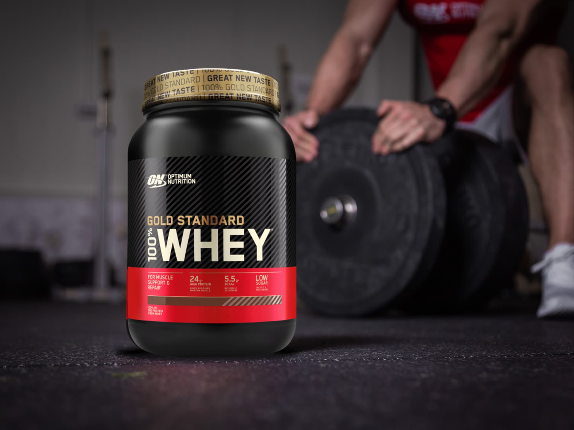 Optimum Nutrition - Proteinpulver Whey Gold Standard - 900g