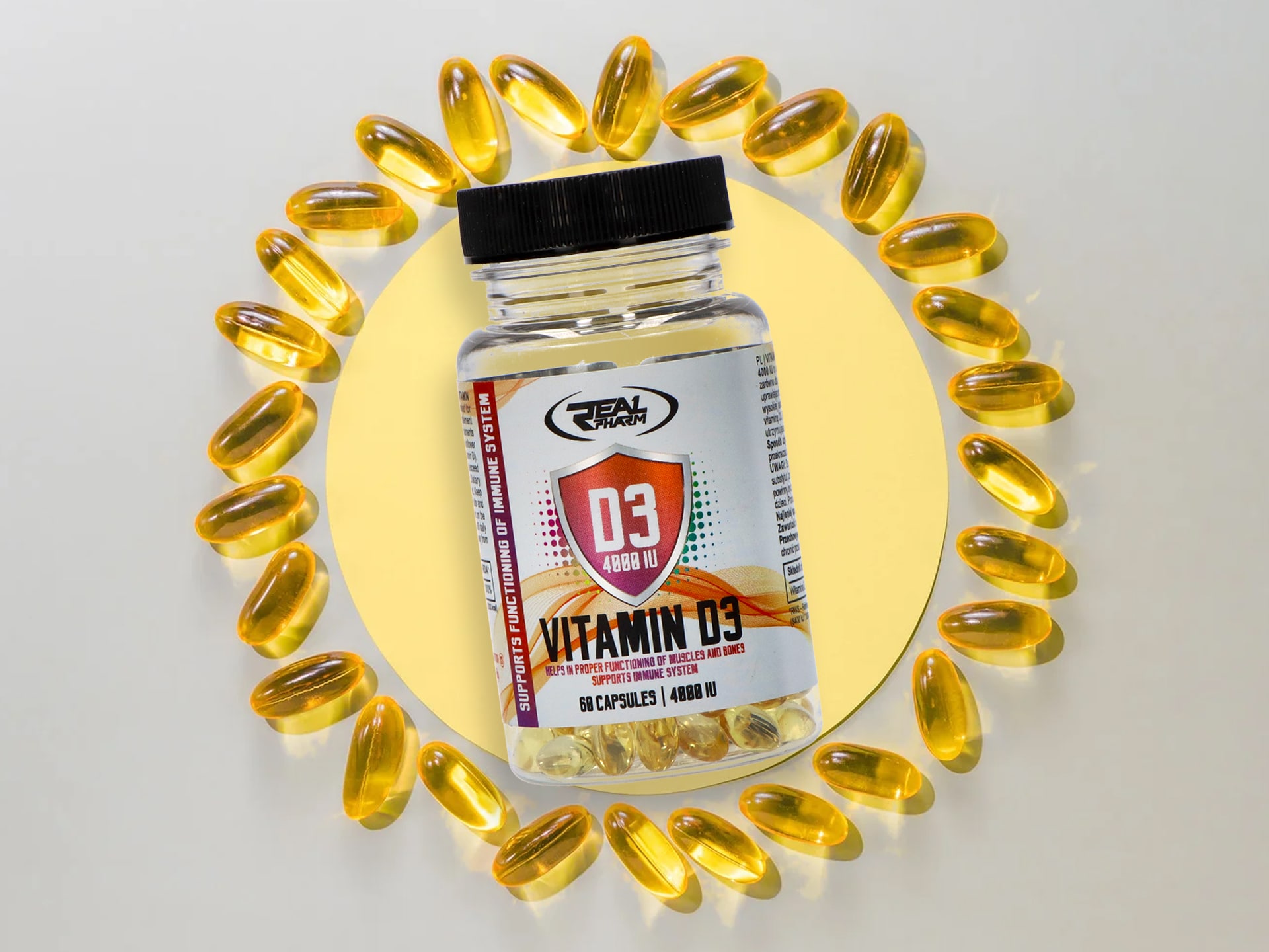 Real Pharm Vitamin D3 4000 Einheiten
