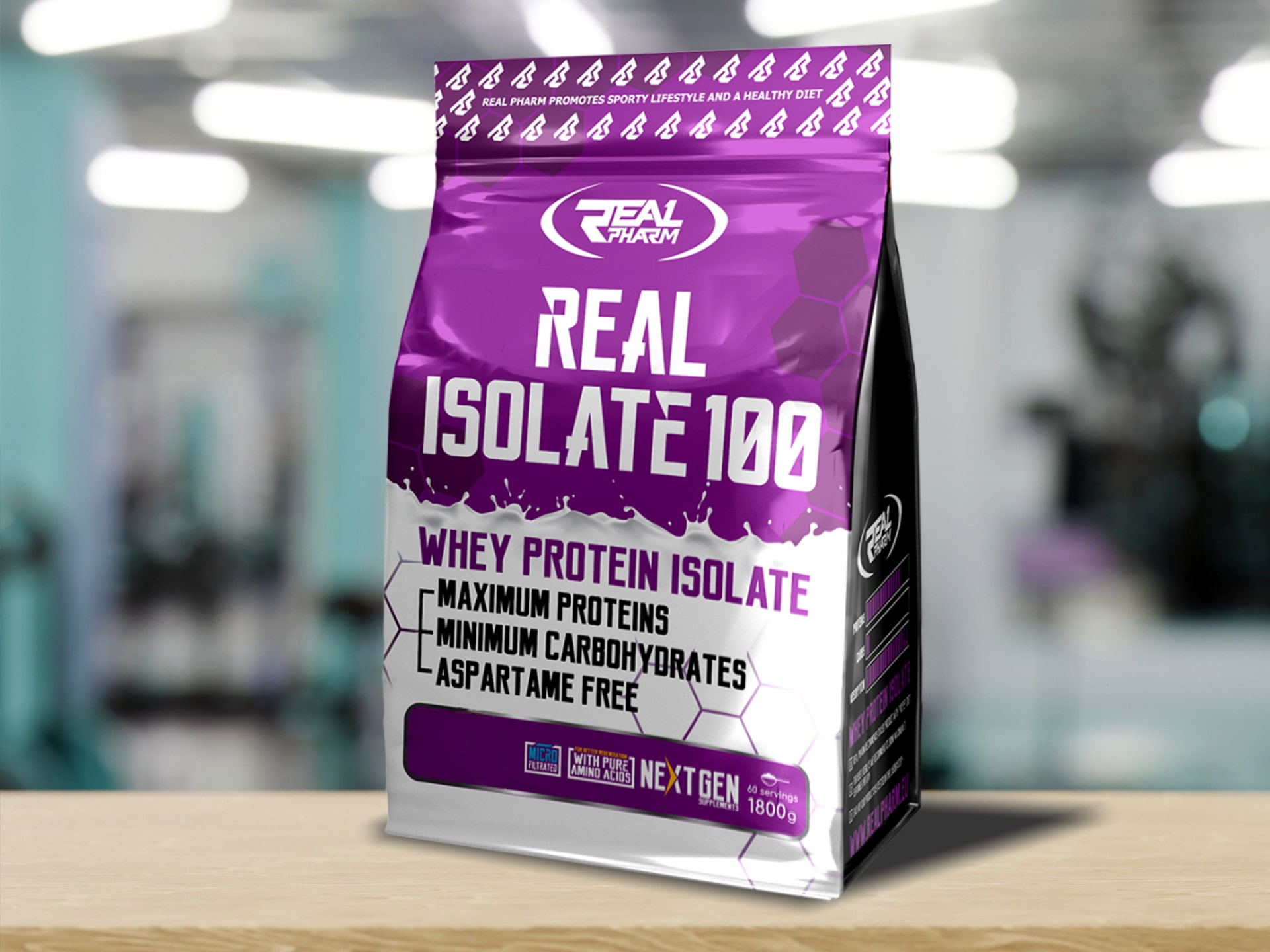 Real Pharm - Real Isolate - 1800g