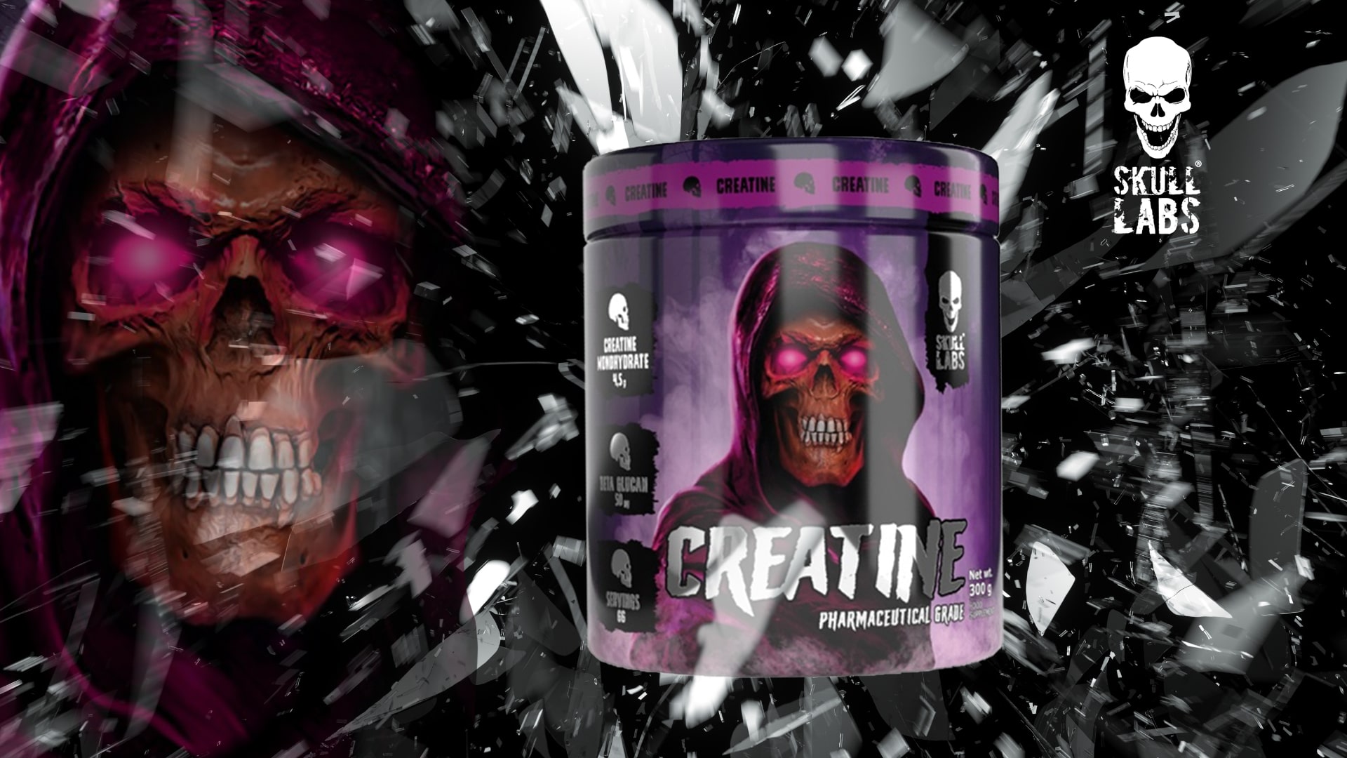 Kreatinmonohydrat mit Beta-Glucan