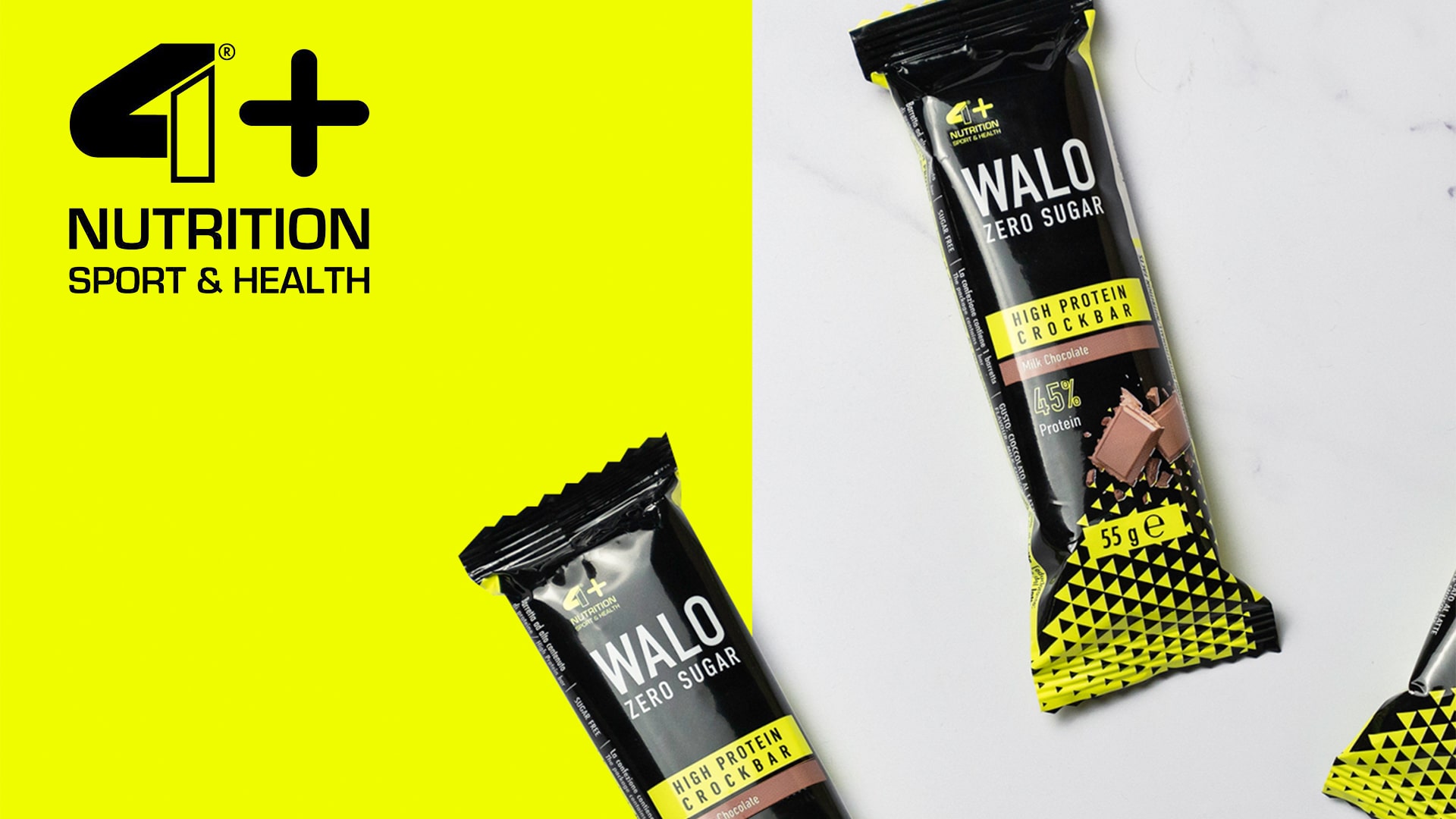 Walo Zero Sugar Protein Bar - hochproteinhaltiger Proteinriegel ohne Zuckerzusatz