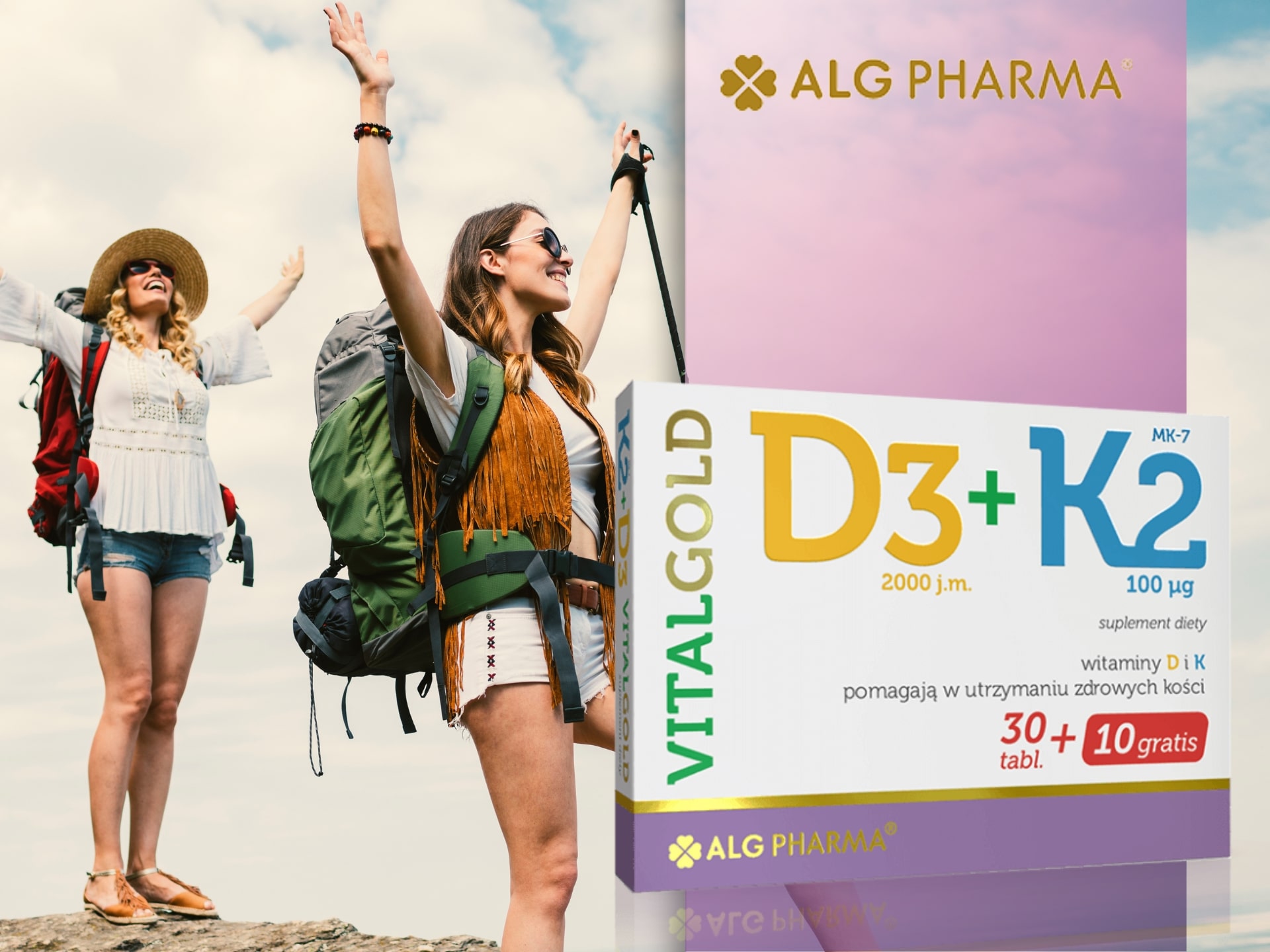 Witaminy D3 + K2