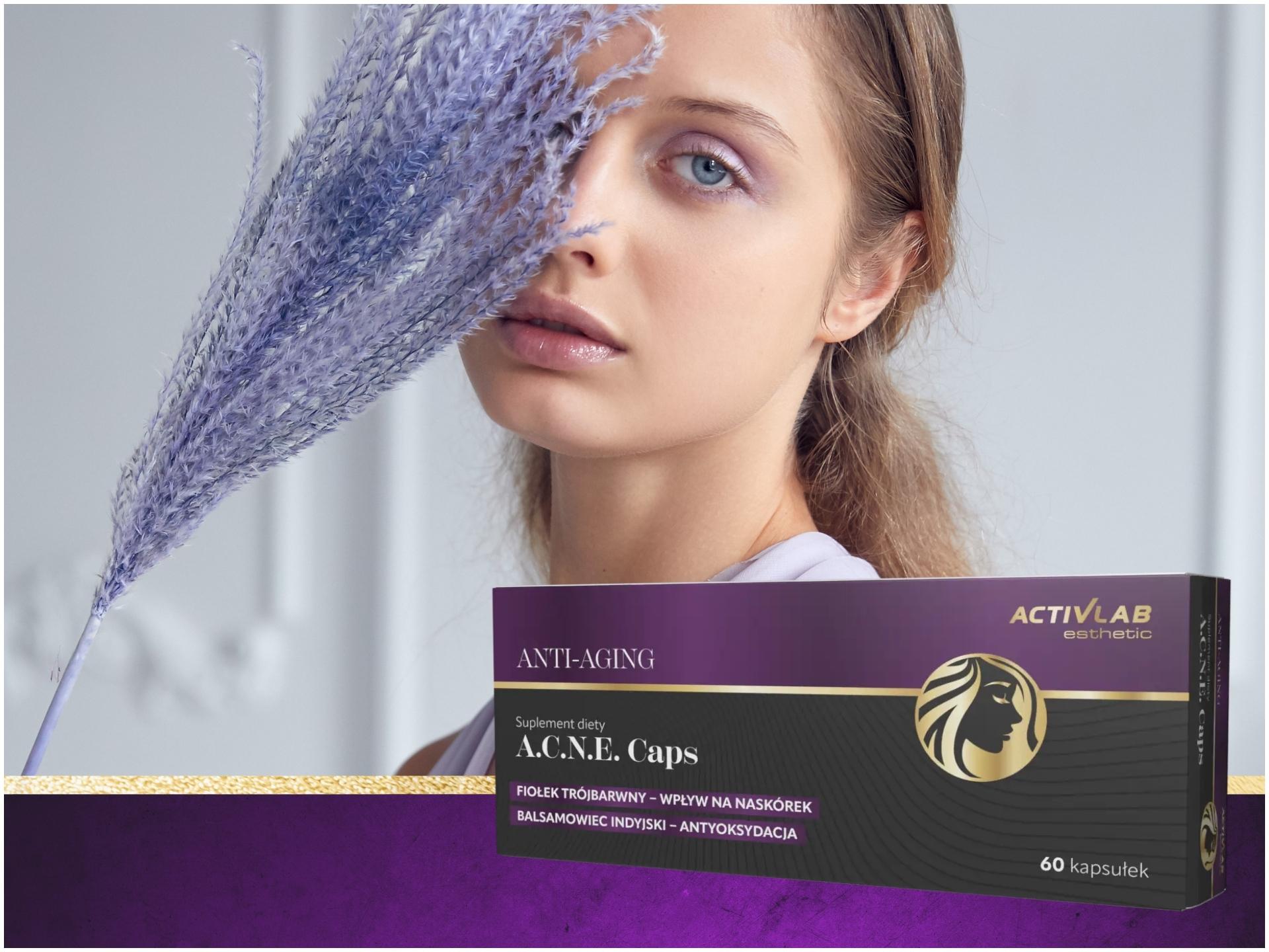 Unterstützung im Kampf gegen Akne - Anti-Aging A.C.N.E. Caps