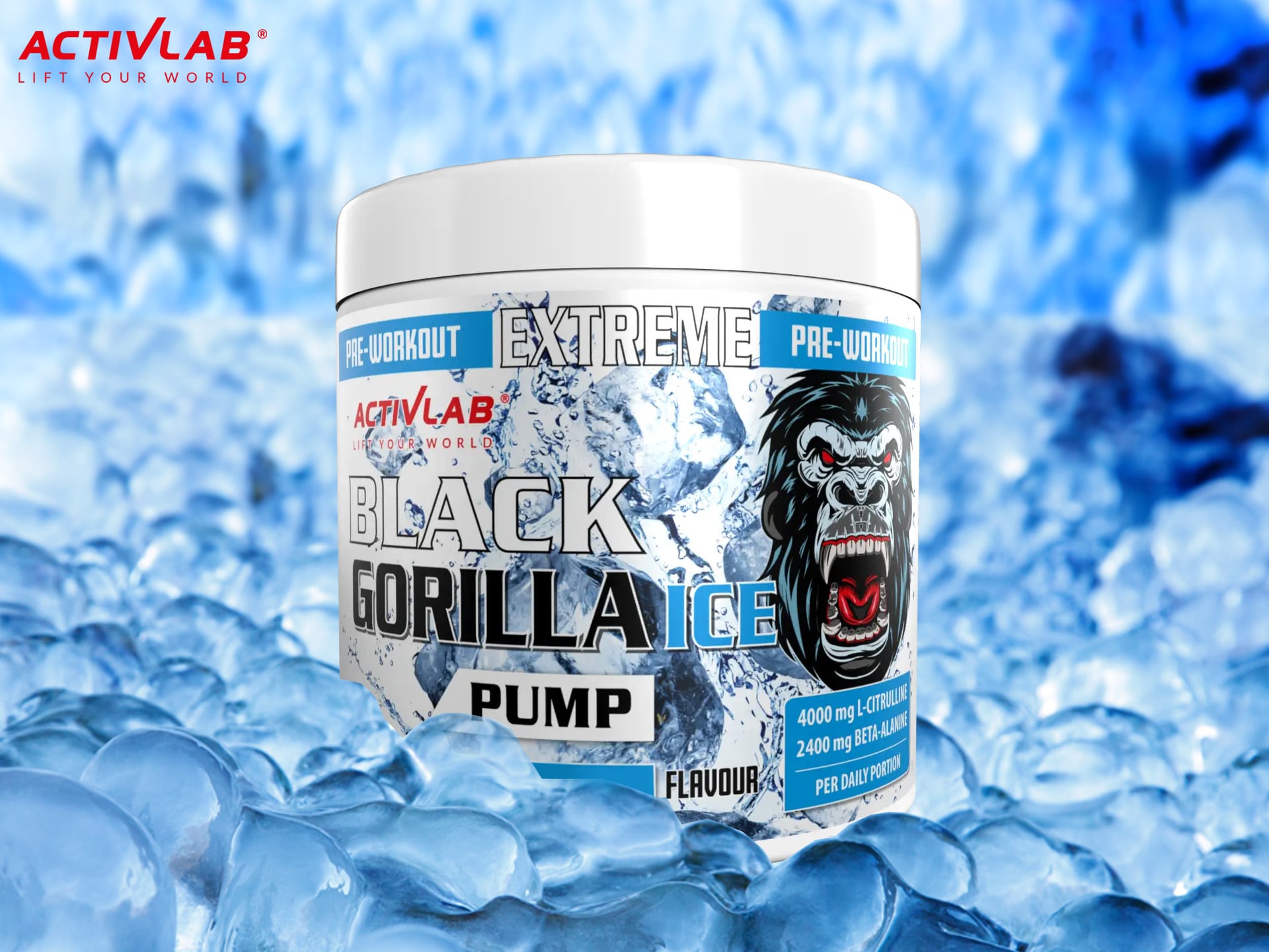 Black Gorilla Ice Pump - pre workout Supplement