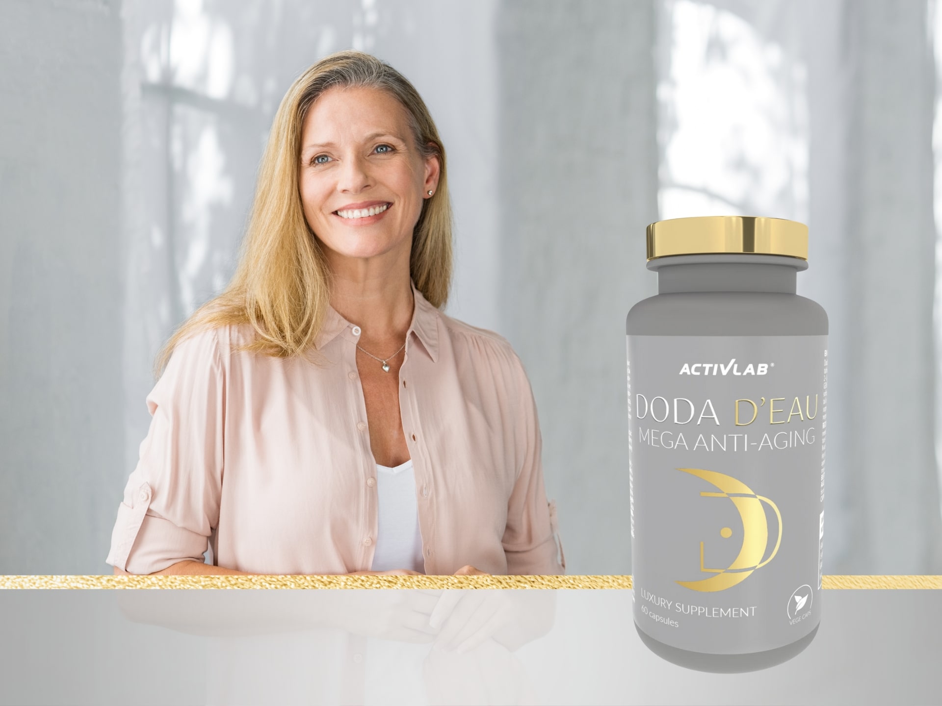 Doda D'Eau - Mega Anti-Aging - Tabletten gegen Zeichen der Alterung