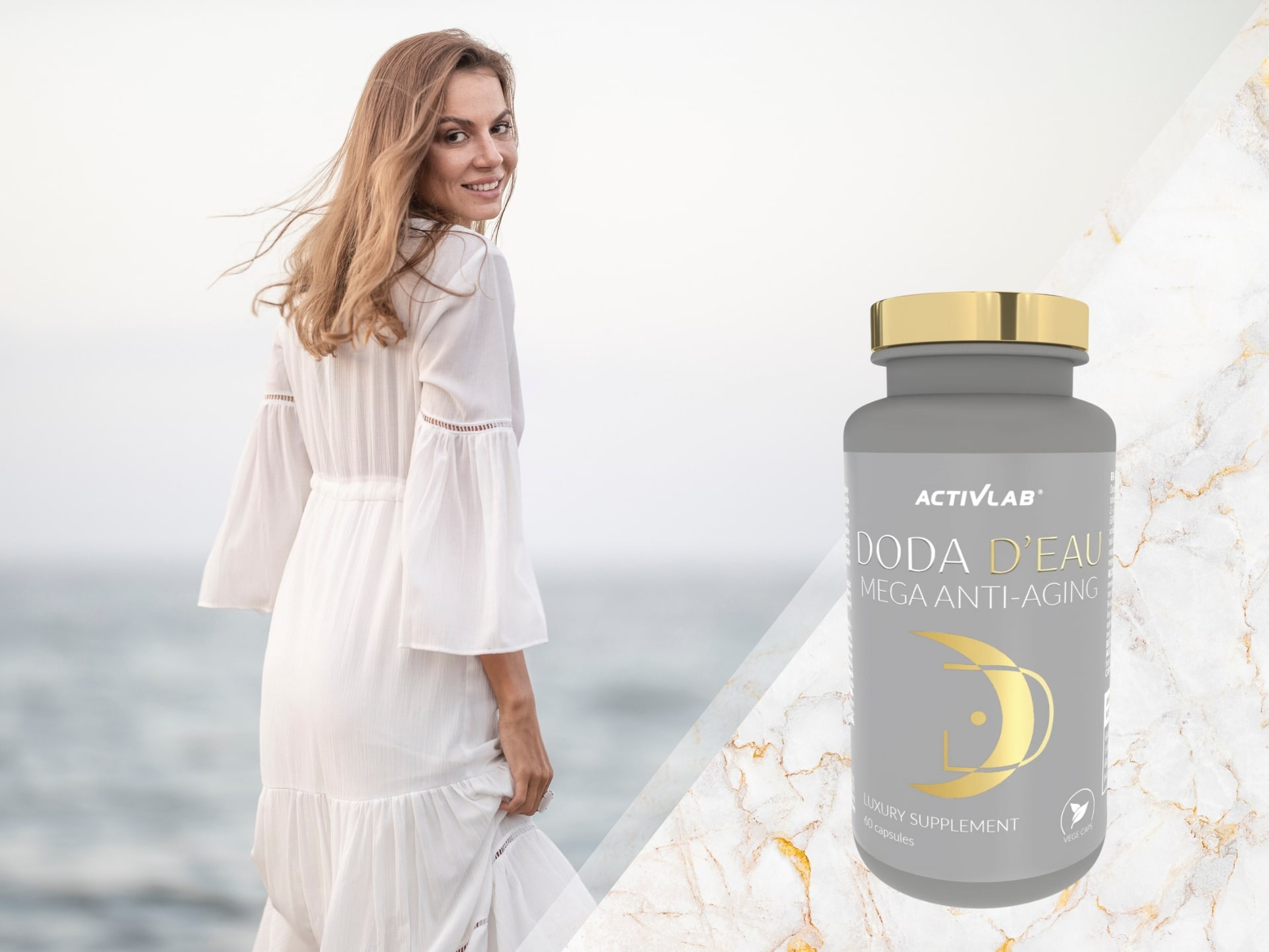 Doda D'Eau - Mega Anti-Aging - Tabletten gegen Zeichen der Alterung