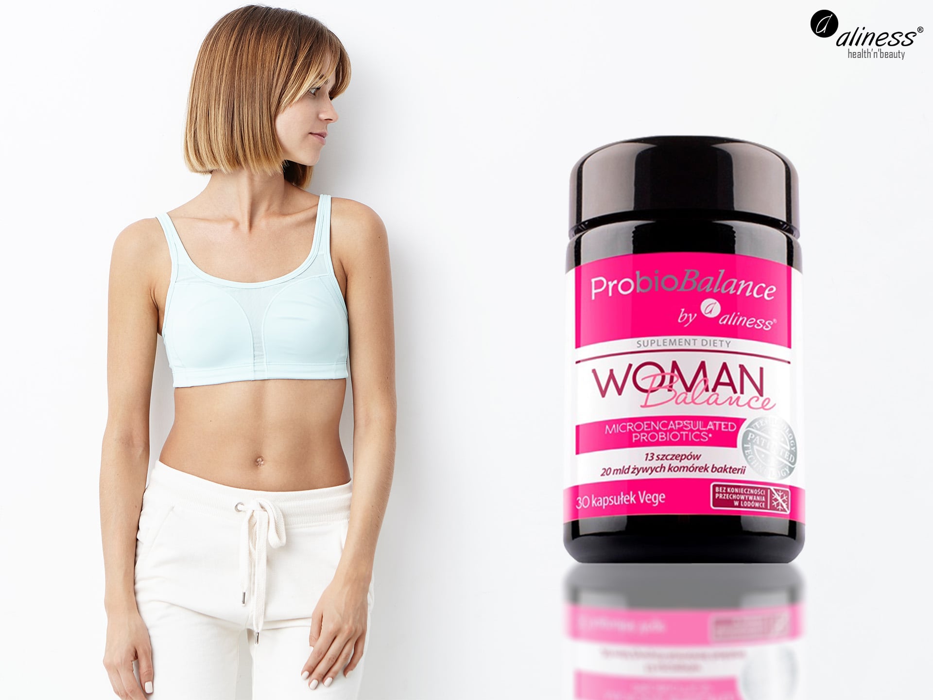 Aliness - ProbioBalance Woman - probiotyki für Frauen
