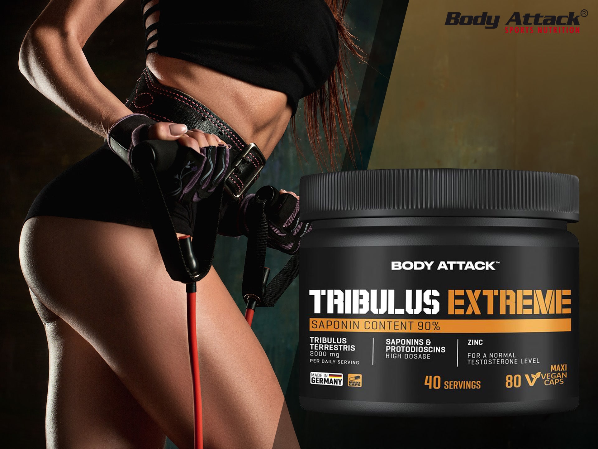 Tribulus - Extrakt aus Buzdyganek naziemny - Testosteron-Booster
