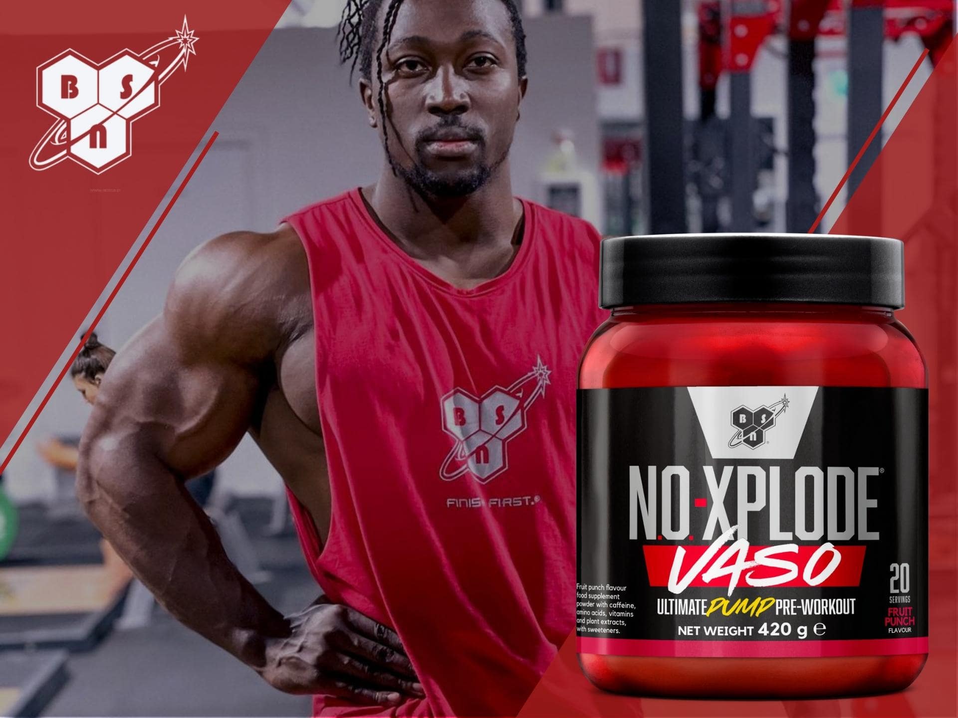 BSN No-Xplode Vaso 420g