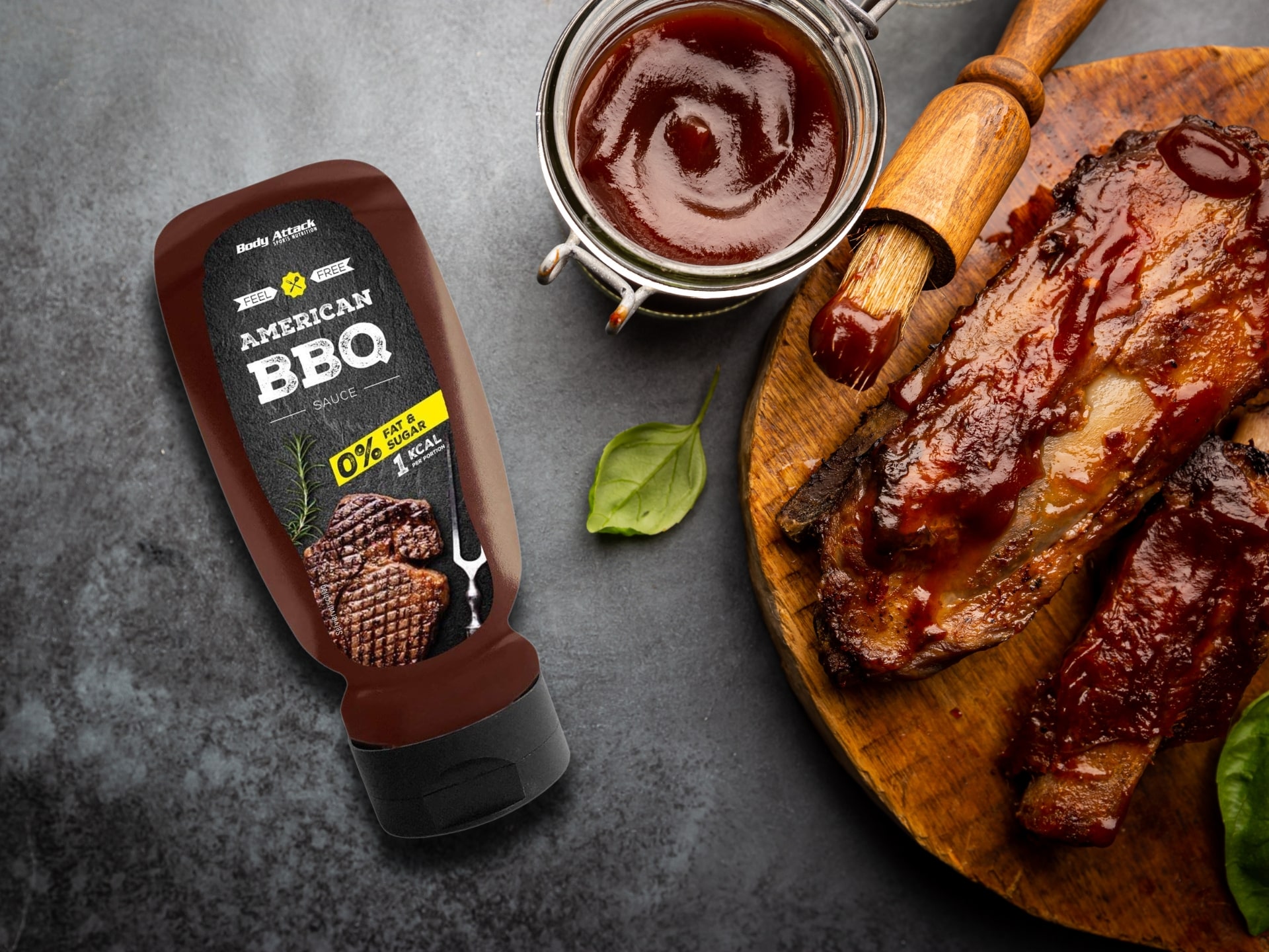 Veganer Barbecue-Sauce - null Kalorien, null Zucker
